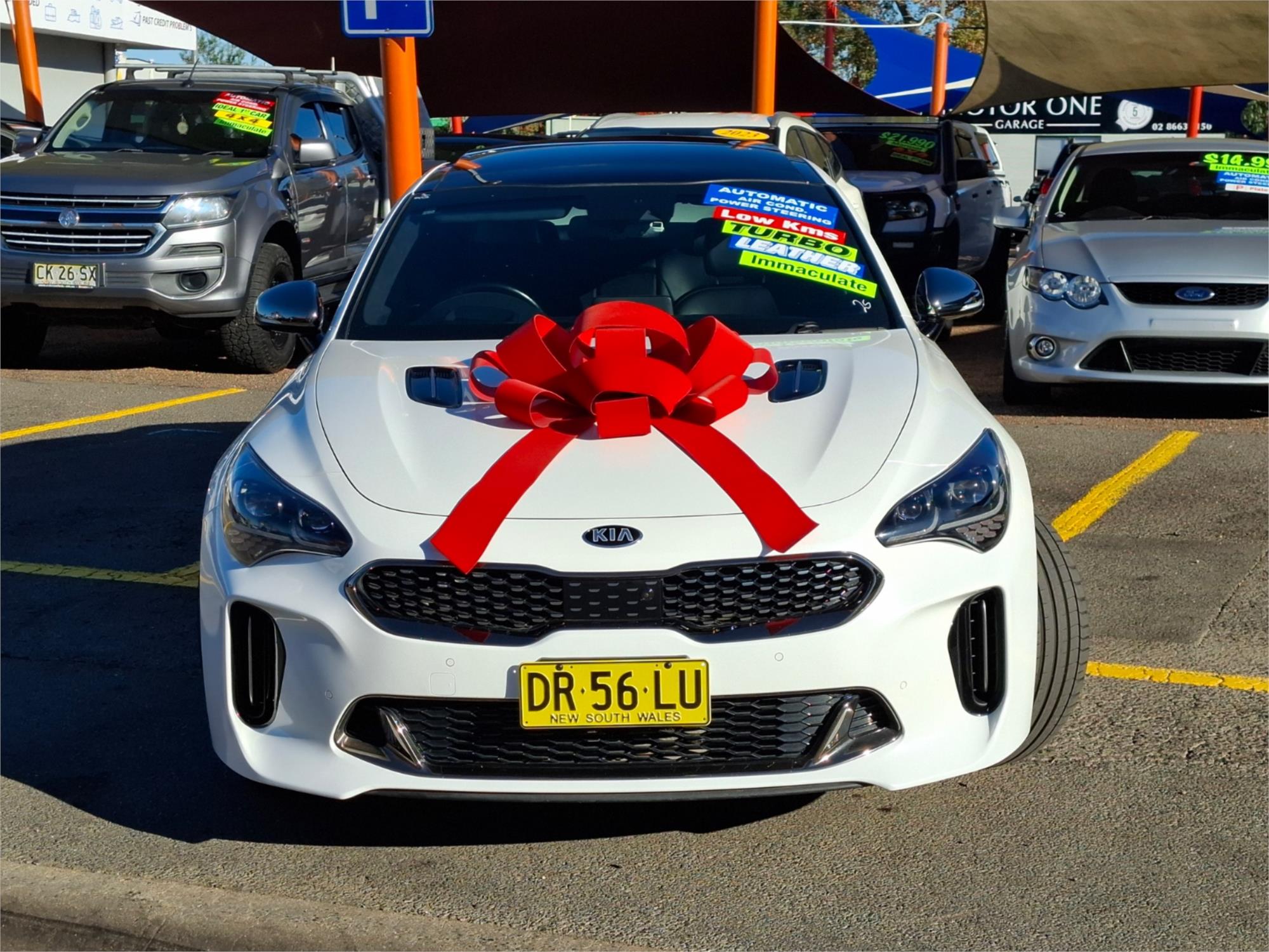 2020 KIA STINGER CK MY20 GT (BLACK LEATHER) 8 SP AUTOMATIC 4D SEDAN