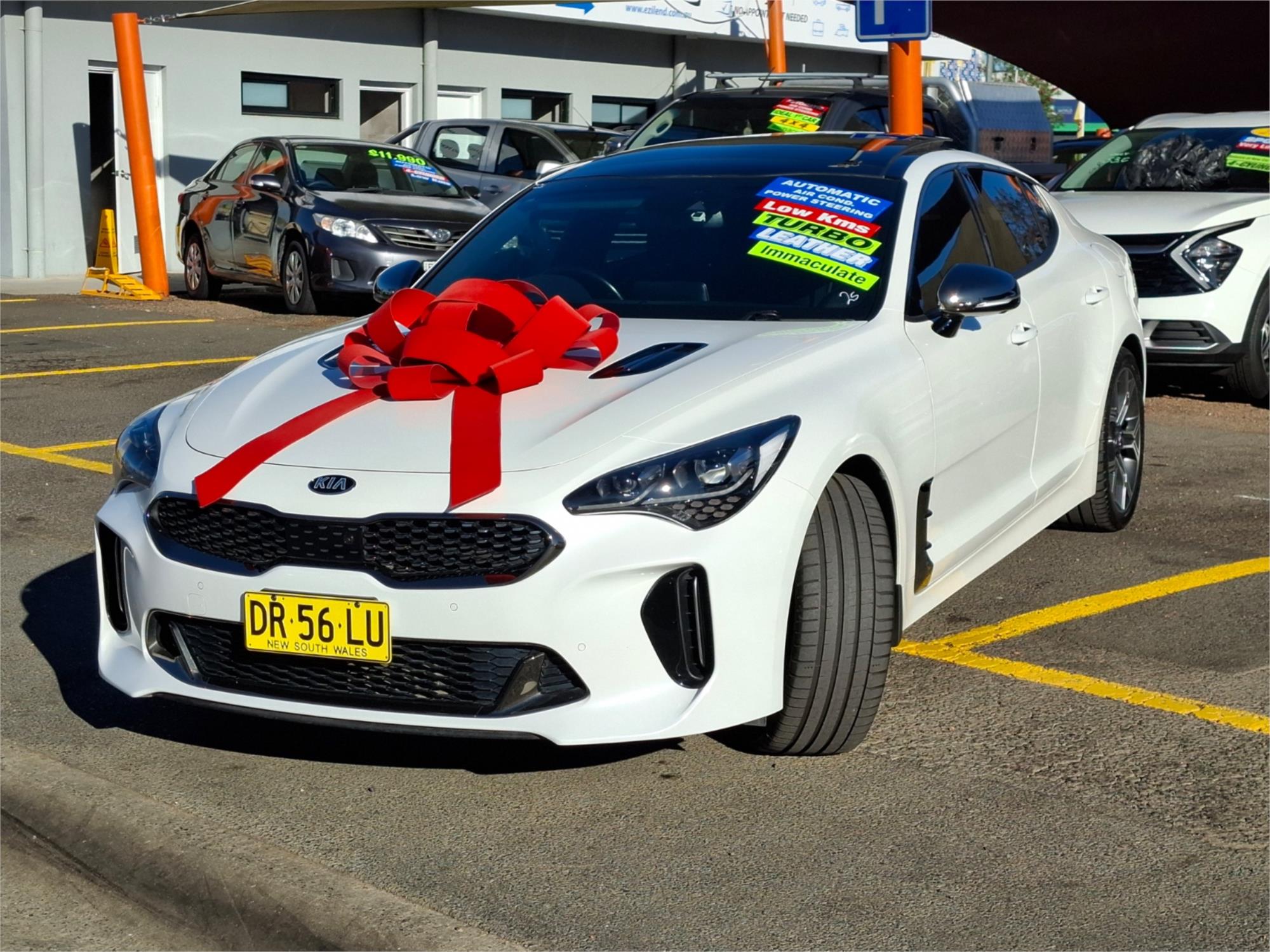 2020 KIA STINGER CK MY20 GT (BLACK LEATHER) 8 SP AUTOMATIC 4D SEDAN