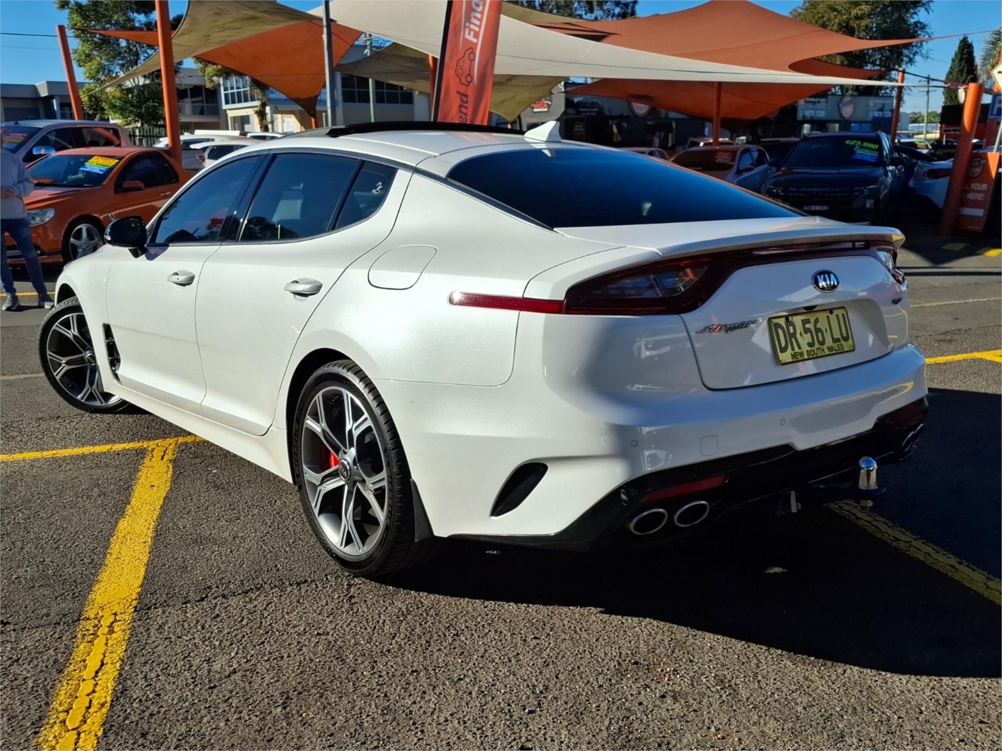 2020 KIA STINGER CK MY20 GT (BLACK LEATHER) 8 SP AUTOMATIC 4D SEDAN