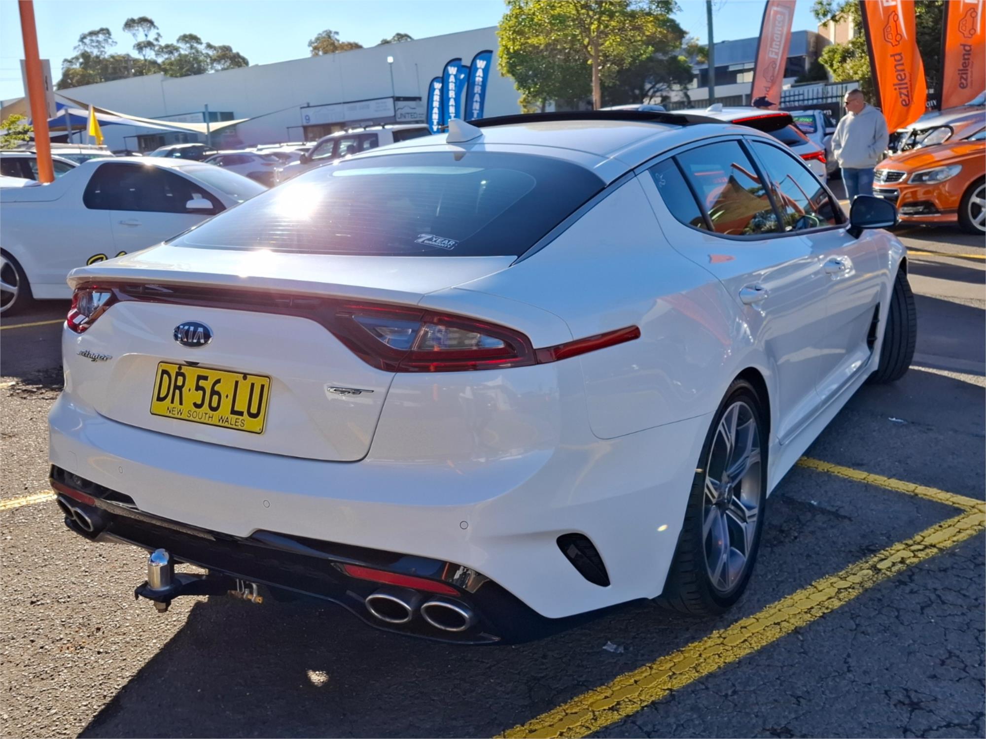 2020 KIA STINGER CK MY20 GT (BLACK LEATHER) 8 SP AUTOMATIC 4D SEDAN