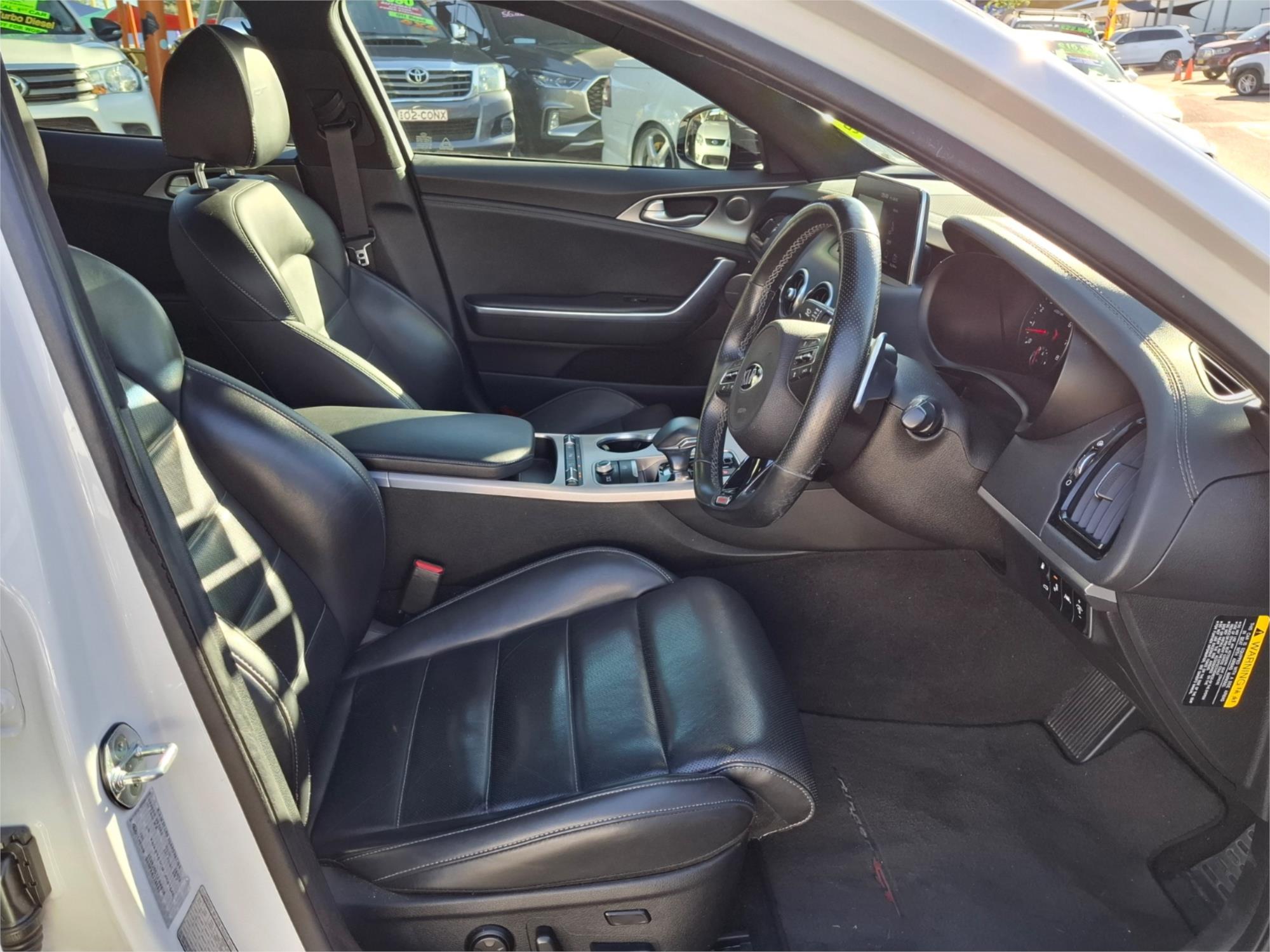 2020 KIA STINGER CK MY20 GT (BLACK LEATHER) 8 SP AUTOMATIC 4D SEDAN