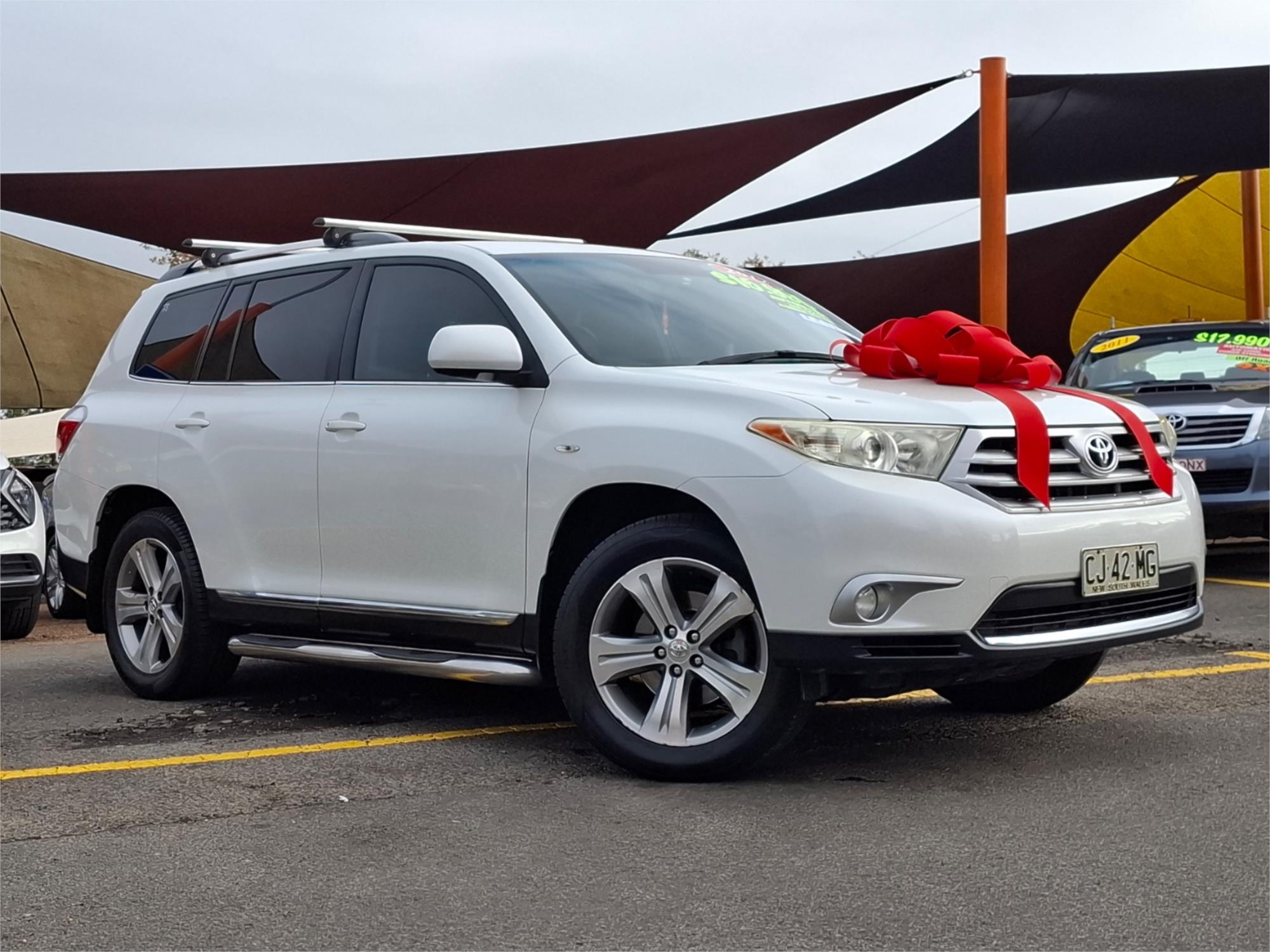 2012 TOYOTA KLUGER GSU40R MY11 UPGRADE KX-R (FWD) 5 SEAT 5 SP AUTOMATIC 4D WAGON