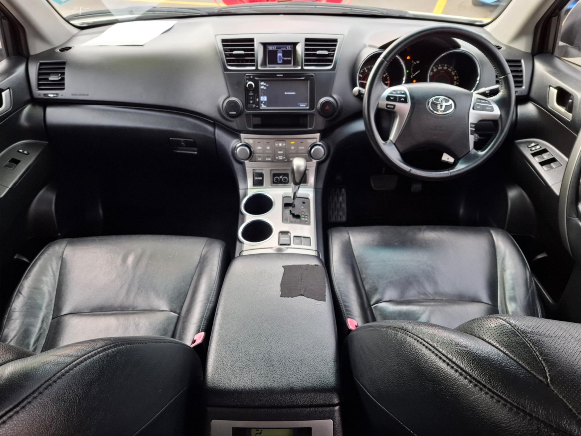 2012 TOYOTA KLUGER GSU40R MY11 UPGRADE KX-R (FWD) 5 SEAT 5 SP AUTOMATIC 4D WAGON