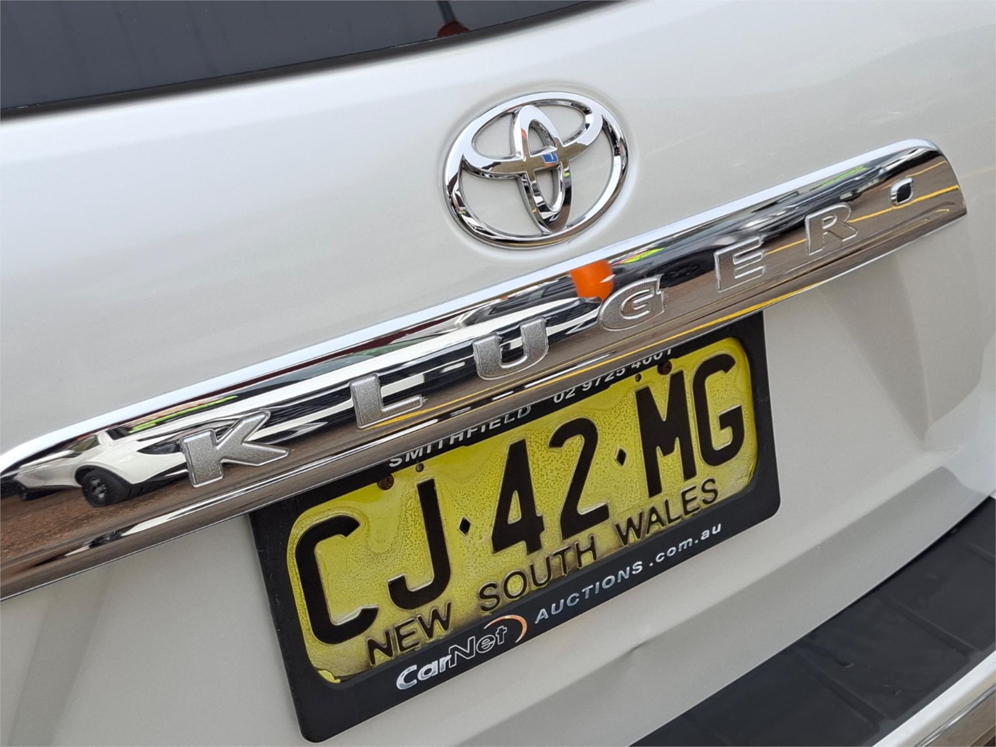 2012 TOYOTA KLUGER GSU40R MY11 UPGRADE KX-R (FWD) 5 SEAT 5 SP AUTOMATIC 4D WAGON