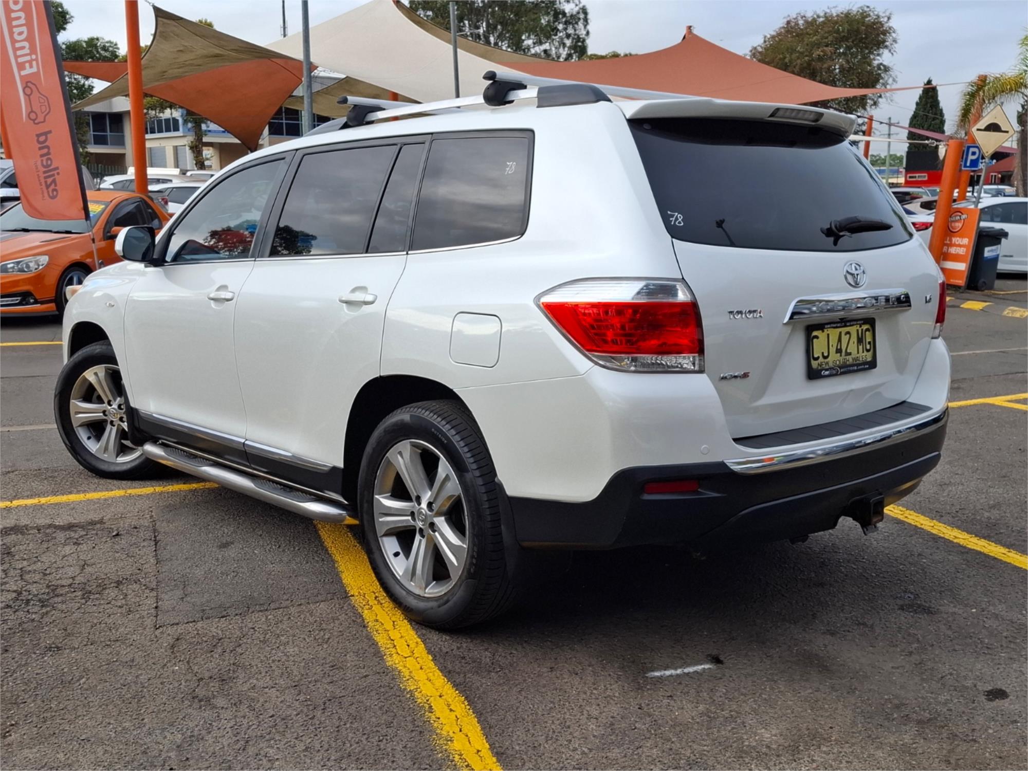 2012 TOYOTA KLUGER GSU40R MY11 UPGRADE KX-R (FWD) 5 SEAT 5 SP AUTOMATIC 4D WAGON