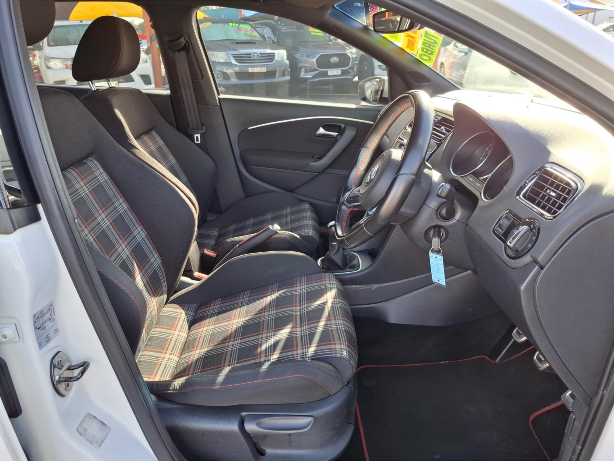 2015 VOLKSWAGEN POLO 6R MY15 GTI 6 SP MANUAL 5D HATCHBACK