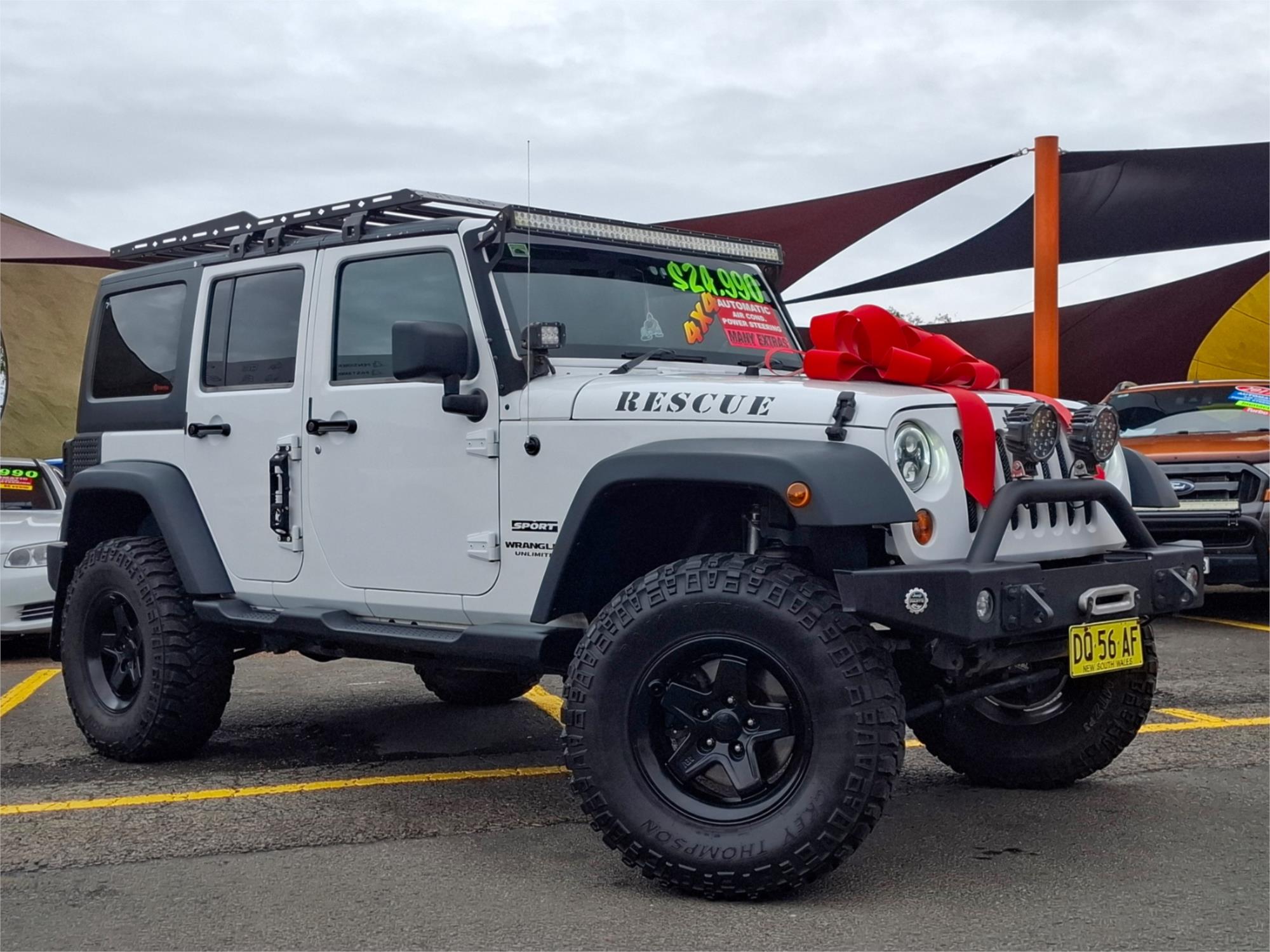 2013 JEEP WRANGLER JK UNLIMITED AUTOMATIC SOFT TOP
