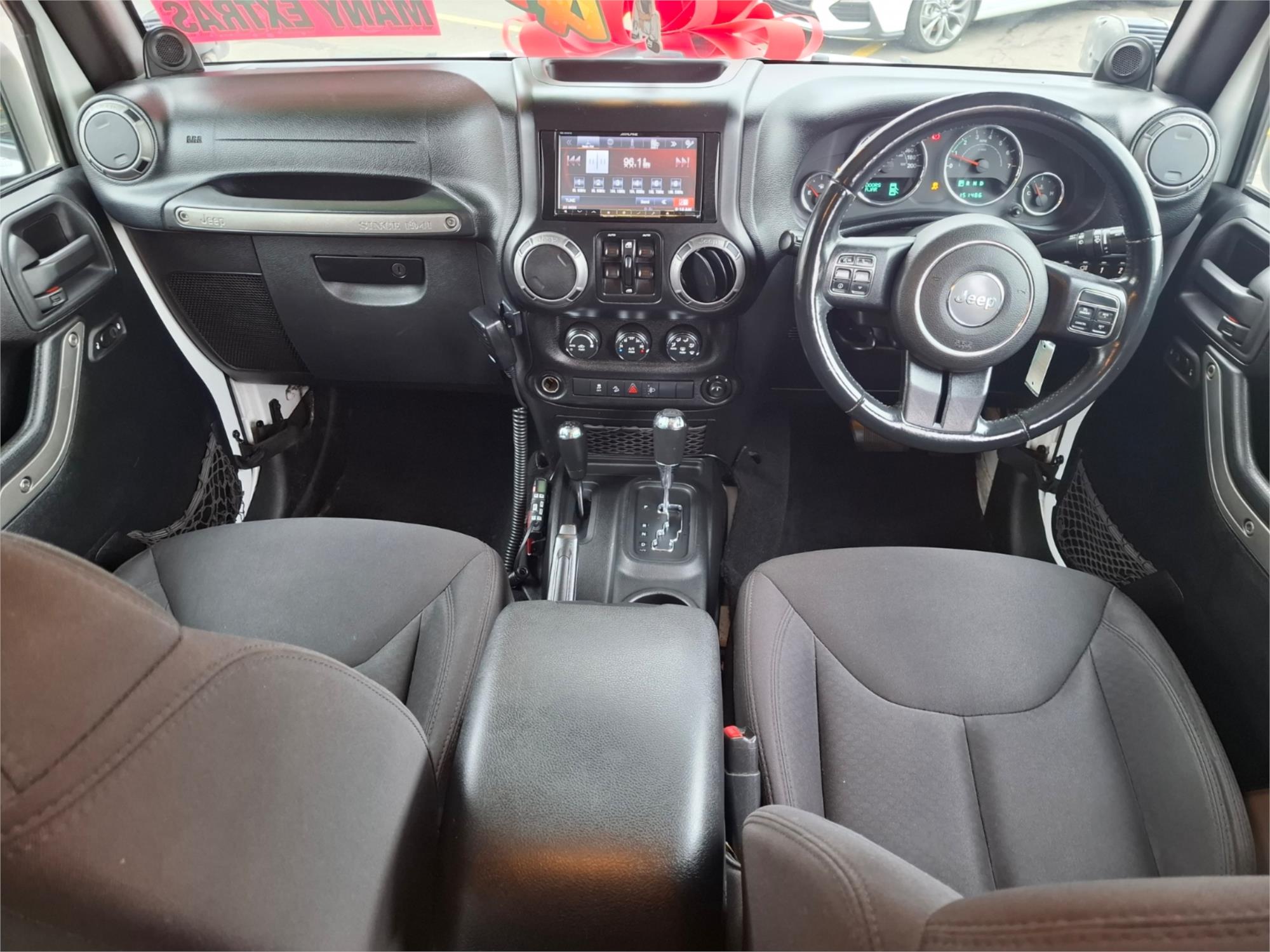 2013 JEEP WRANGLER JK UNLIMITED AUTOMATIC SOFT TOP