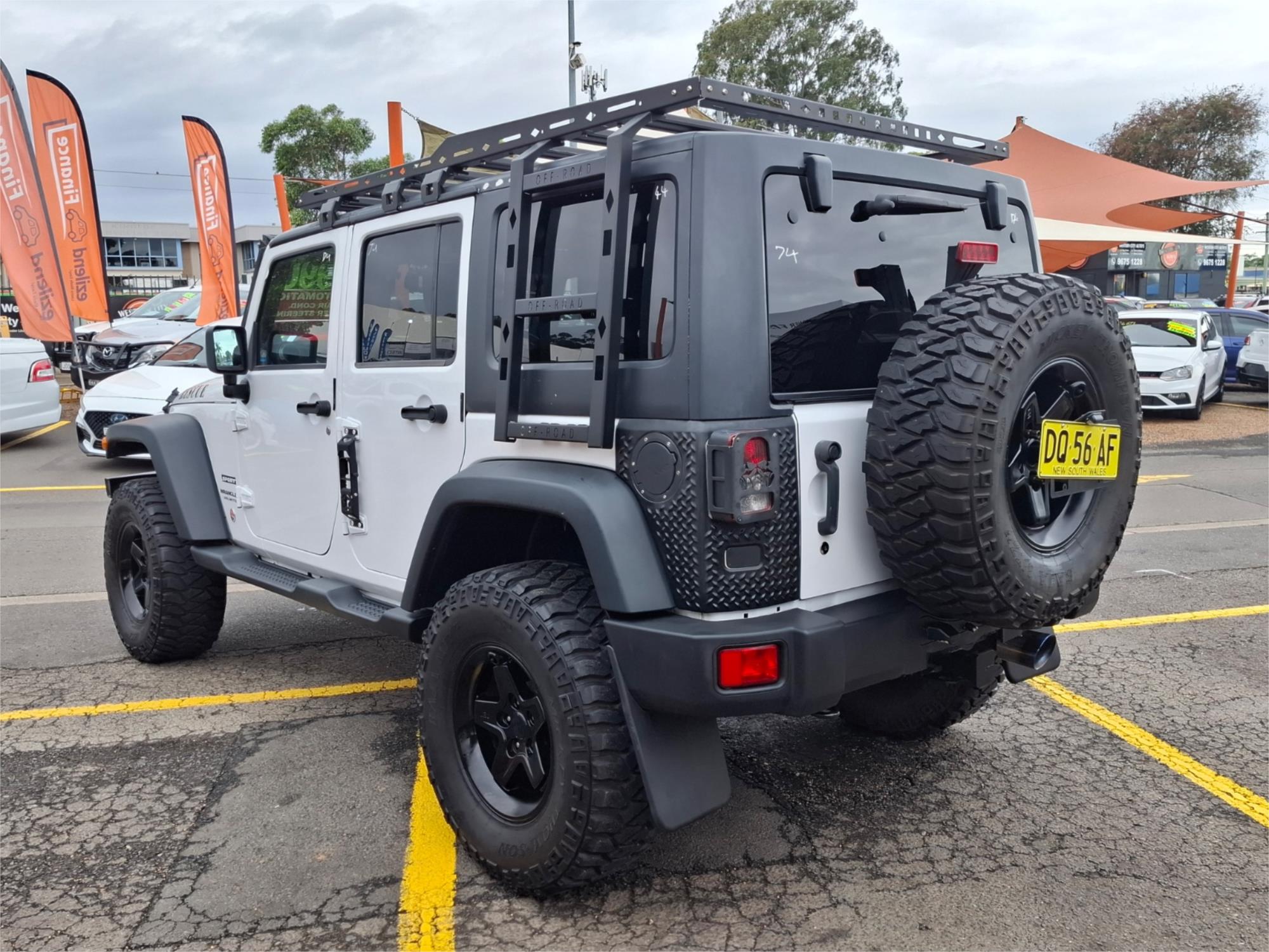 2013 JEEP WRANGLER JK UNLIMITED AUTOMATIC SOFT TOP