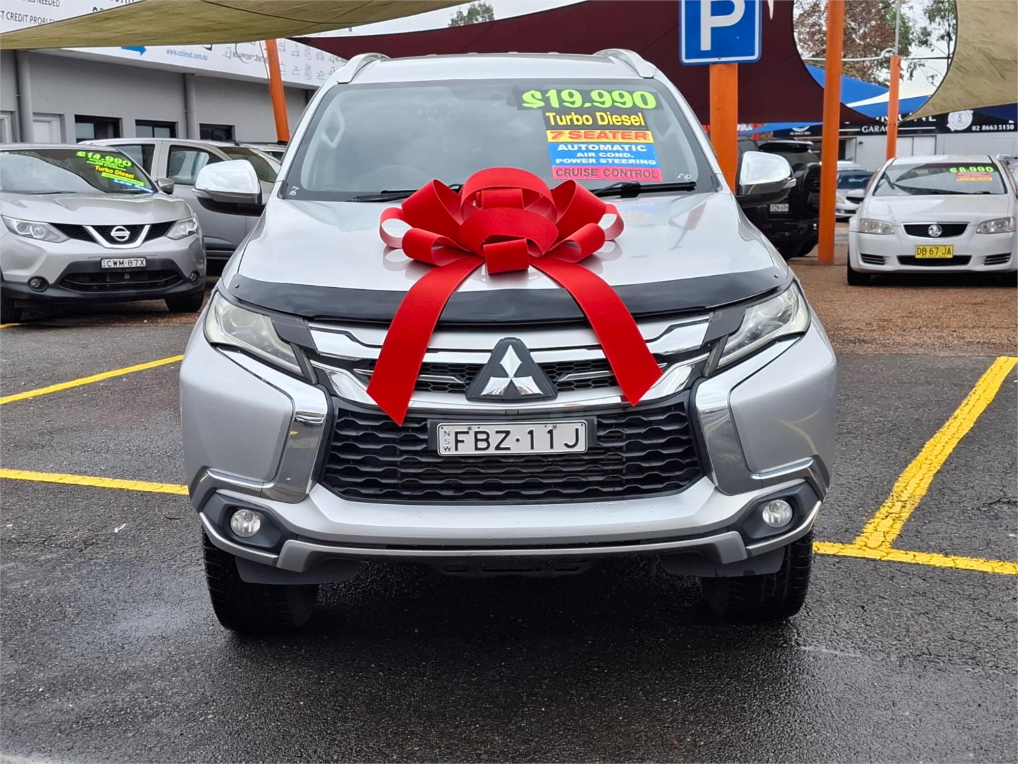 2017 MITSUBISHI PAJERO SPORT MY16 GLX (4x4) 5 SEAT 8 SP AUTOMATIC 4D WAGON