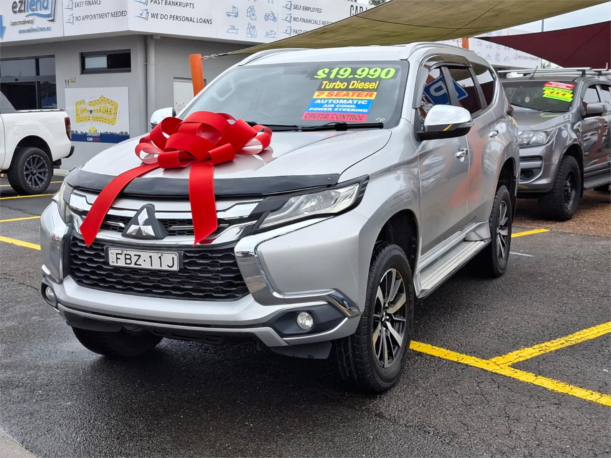 2017 MITSUBISHI PAJERO SPORT MY16 GLX (4x4) 5 SEAT 8 SP AUTOMATIC 4D WAGON