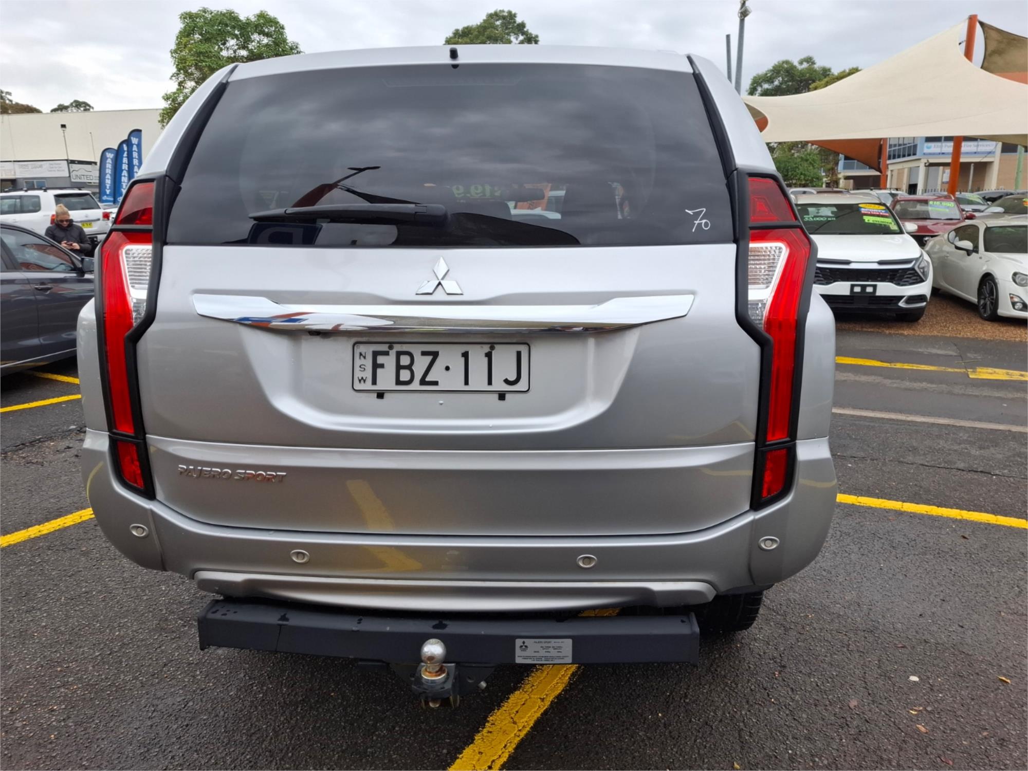 2017 MITSUBISHI PAJERO SPORT MY16 GLX (4x4) 5 SEAT 8 SP AUTOMATIC 4D WAGON