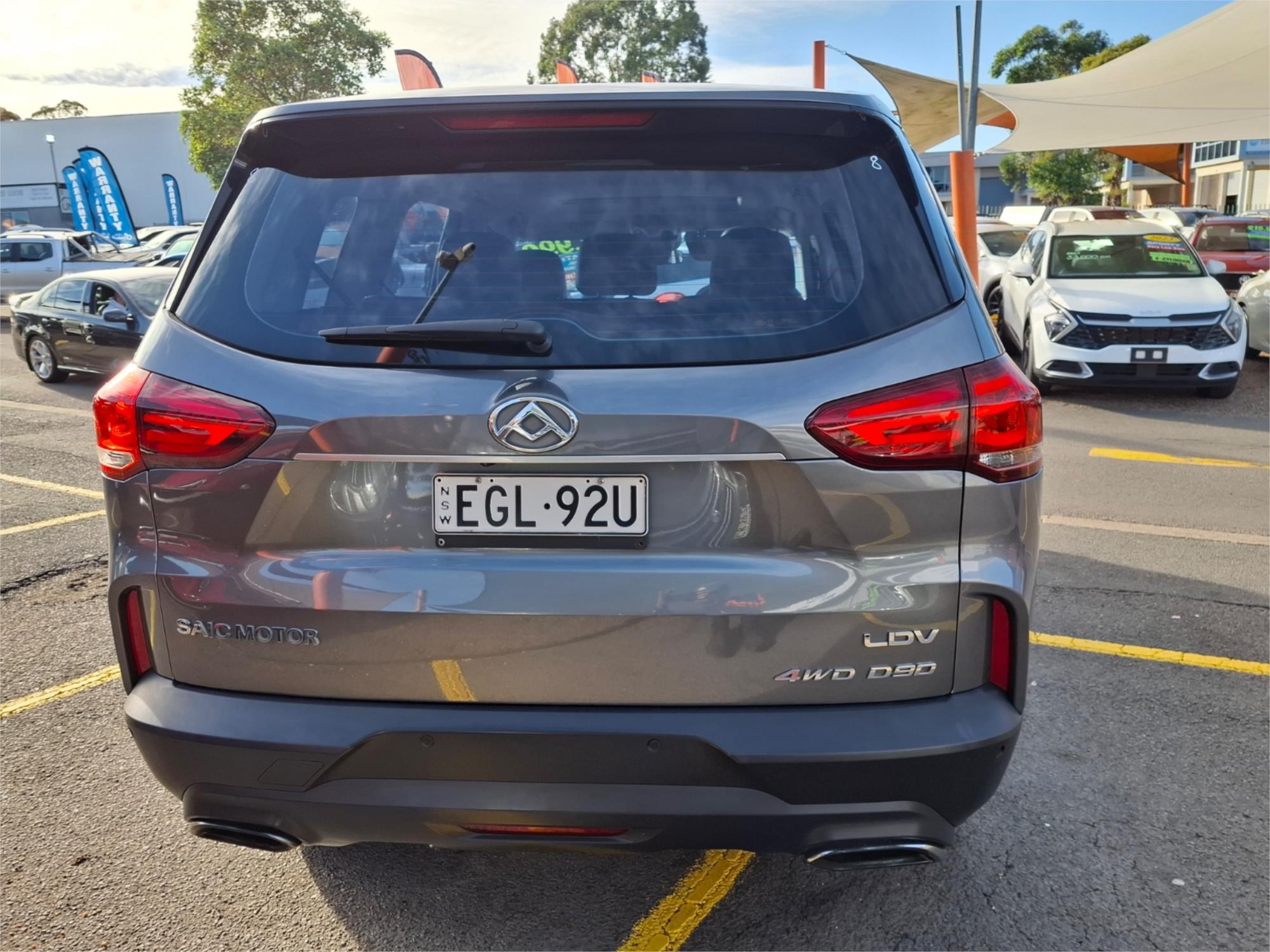 2019 LDV D90 DELUXE SV9A (2WD) 6 SP AUTOMATIC 4D WAGON
