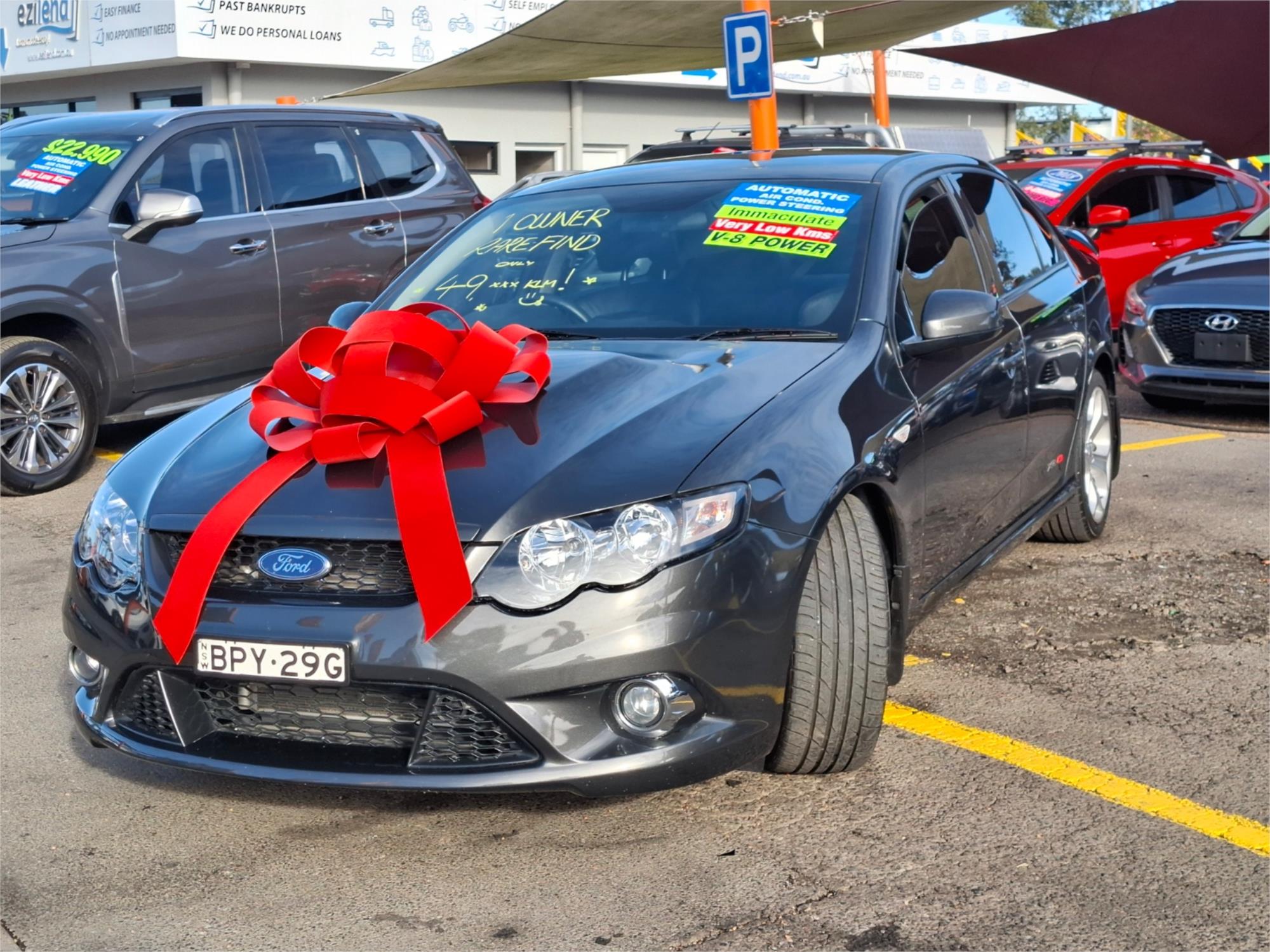 2010 FORD FALCON FG XR8 6 SP AUTO SEQ SPORTSHIFT 4D SEDAN