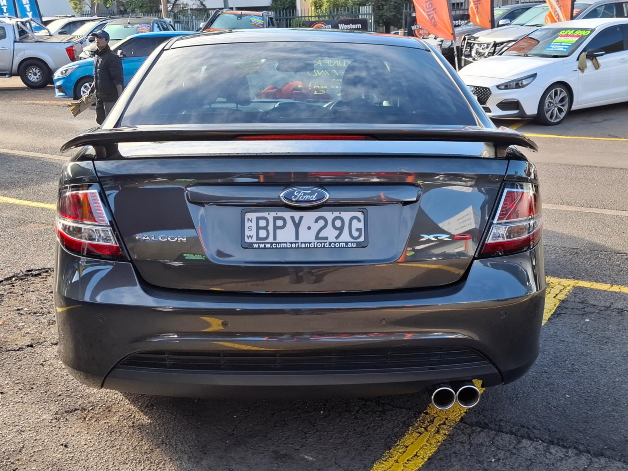 2010 FORD FALCON FG XR8 6 SP AUTO SEQ SPORTSHIFT 4D SEDAN