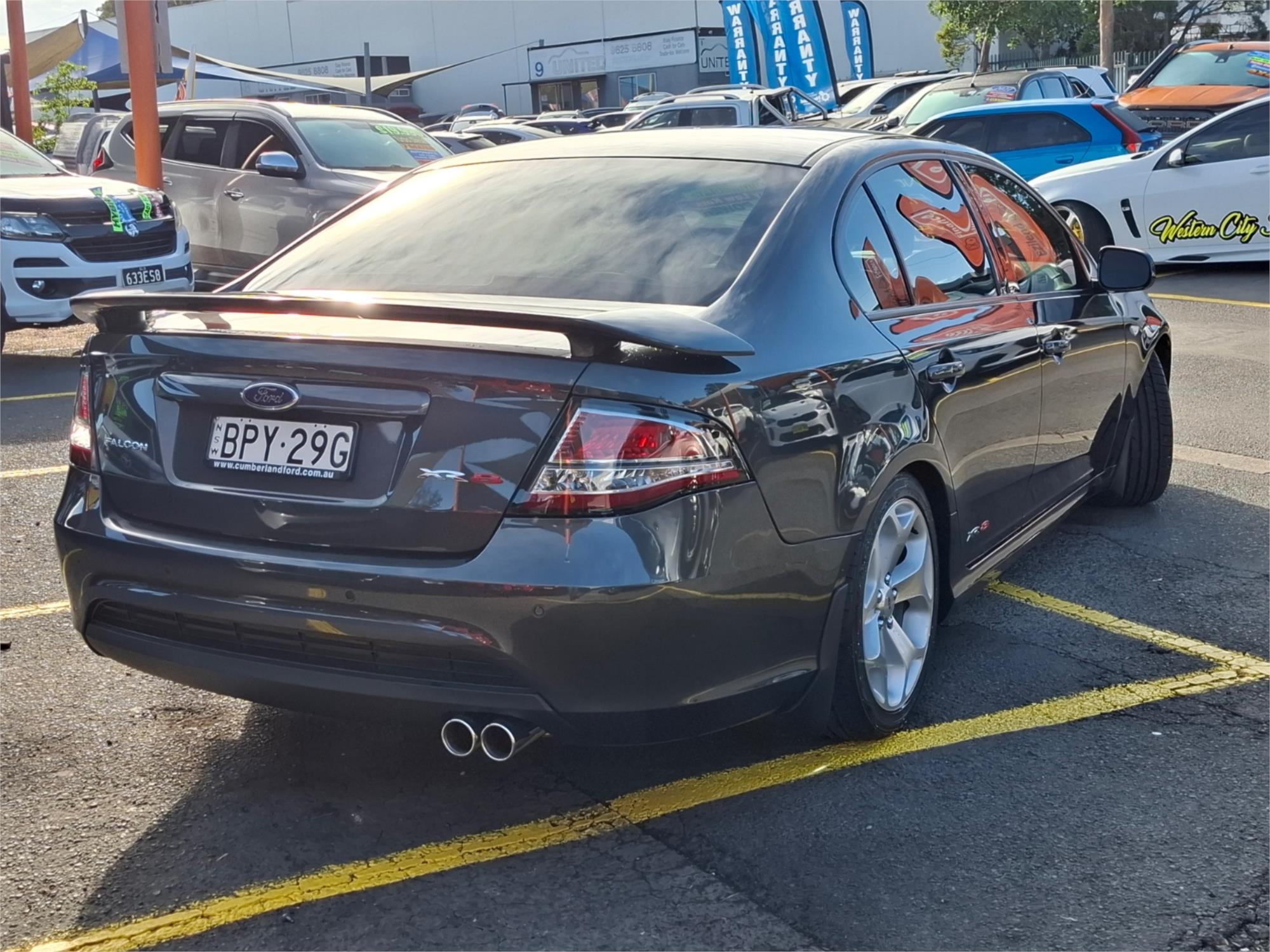 2010 FORD FALCON FG XR8 6 SP AUTO SEQ SPORTSHIFT 4D SEDAN