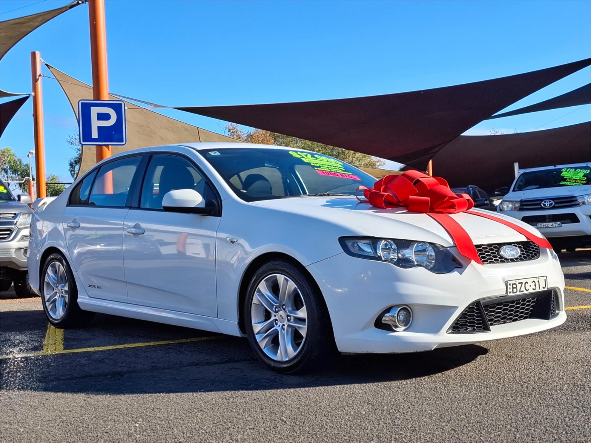 2010 FORD FALCON FG UPGRADE XR6 6 SP AUTO SEQ SPORTSHIFT 4D SEDAN