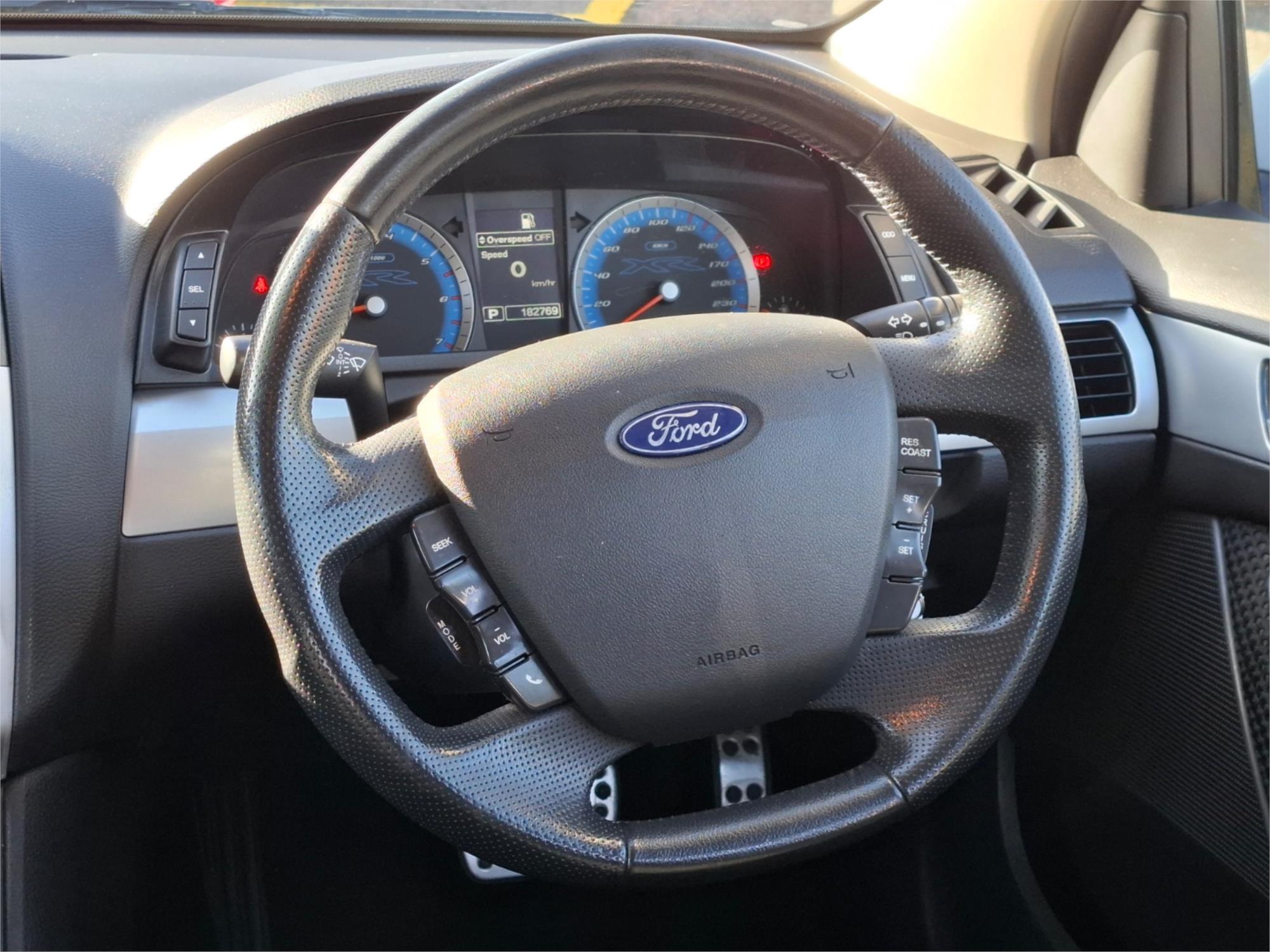 2010 FORD FALCON FG UPGRADE XR6 6 SP AUTO SEQ SPORTSHIFT 4D SEDAN
