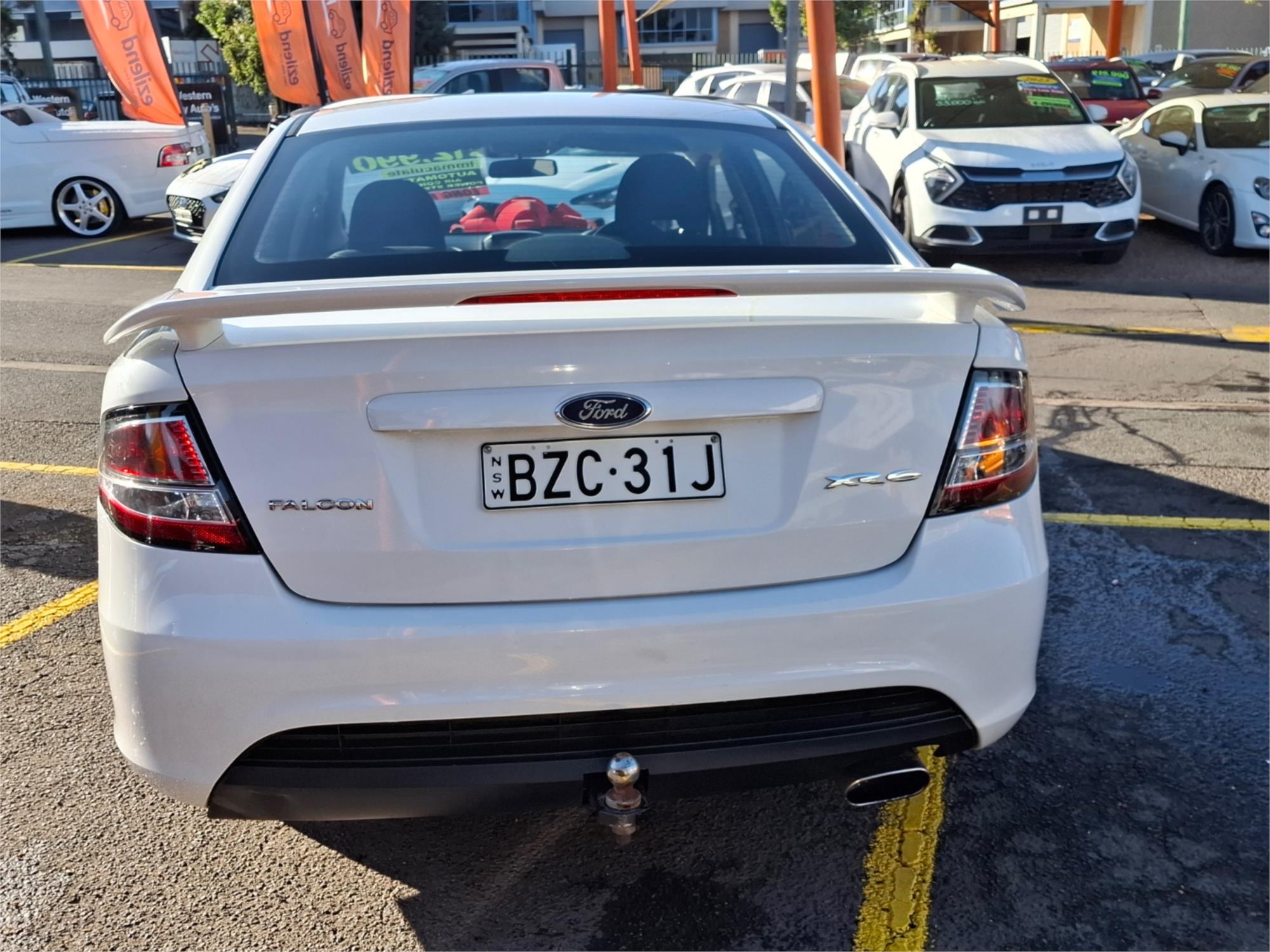 2010 FORD FALCON FG UPGRADE XR6 6 SP AUTO SEQ SPORTSHIFT 4D SEDAN