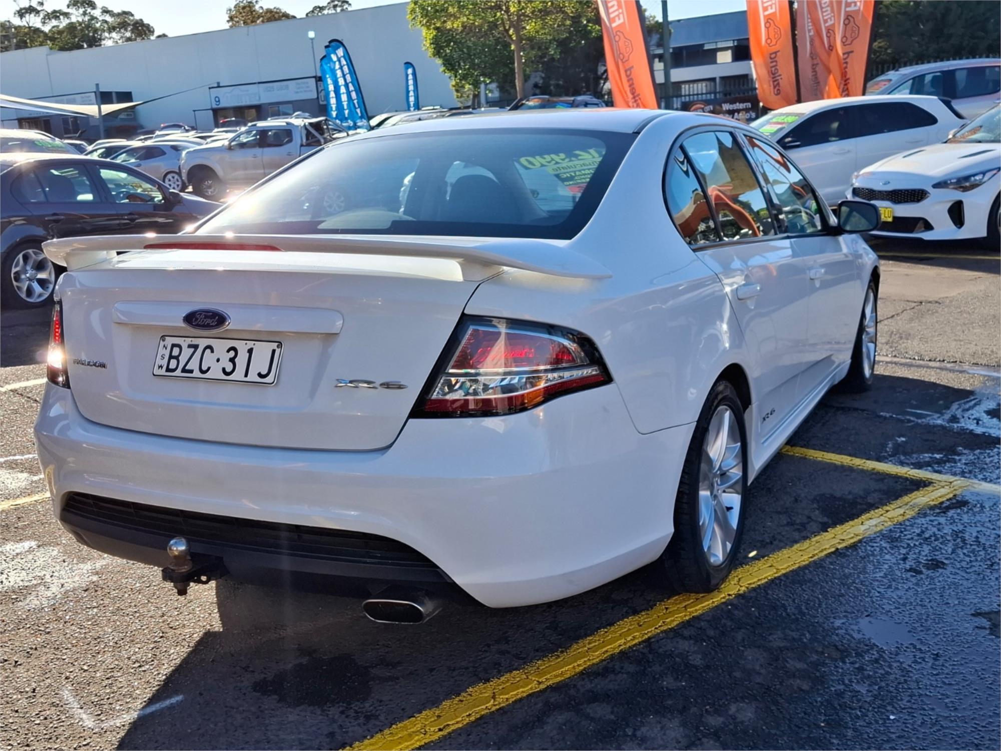 2010 FORD FALCON FG UPGRADE XR6 6 SP AUTO SEQ SPORTSHIFT 4D SEDAN