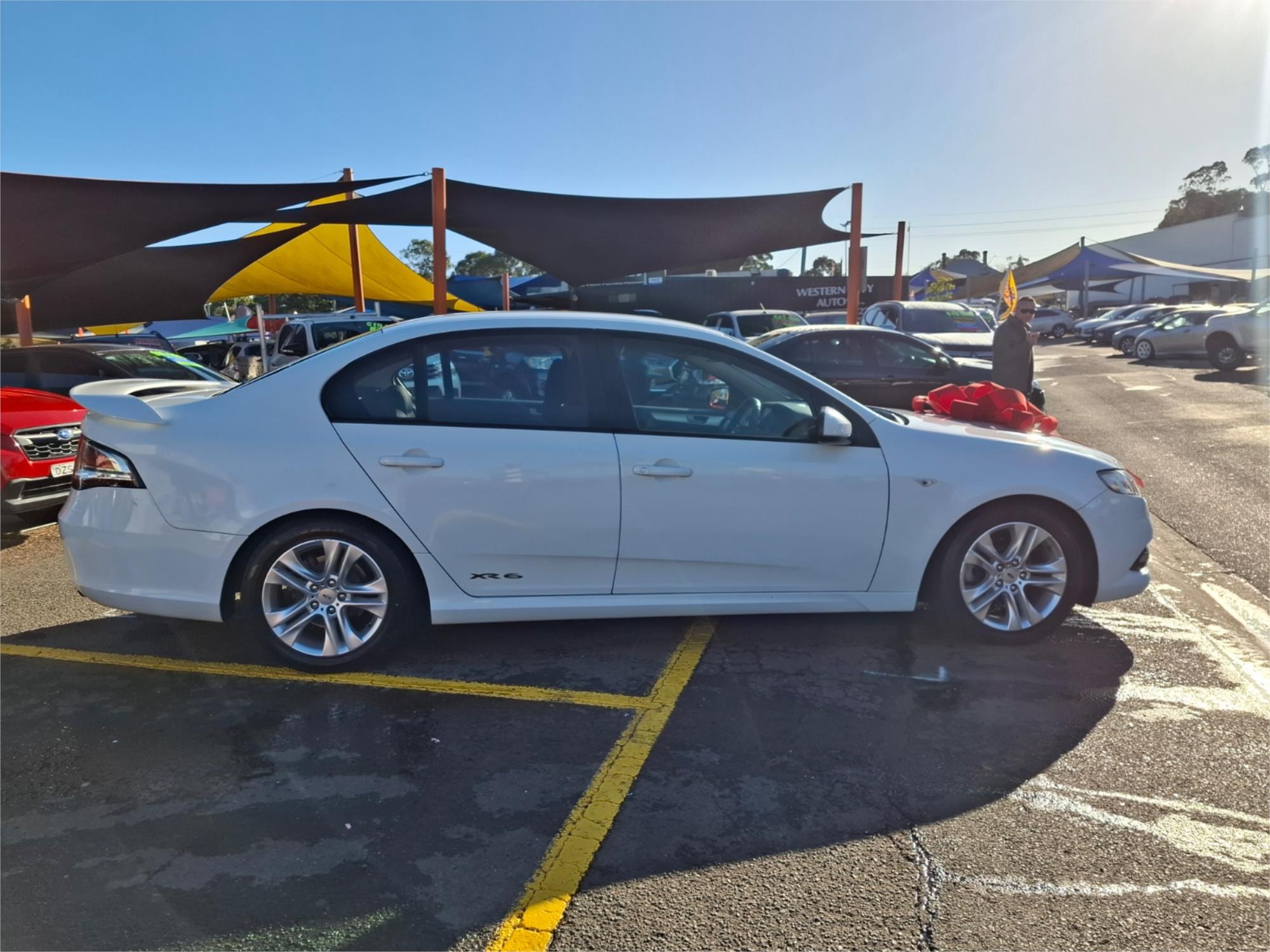 2010 FORD FALCON FG UPGRADE XR6 6 SP AUTO SEQ SPORTSHIFT 4D SEDAN