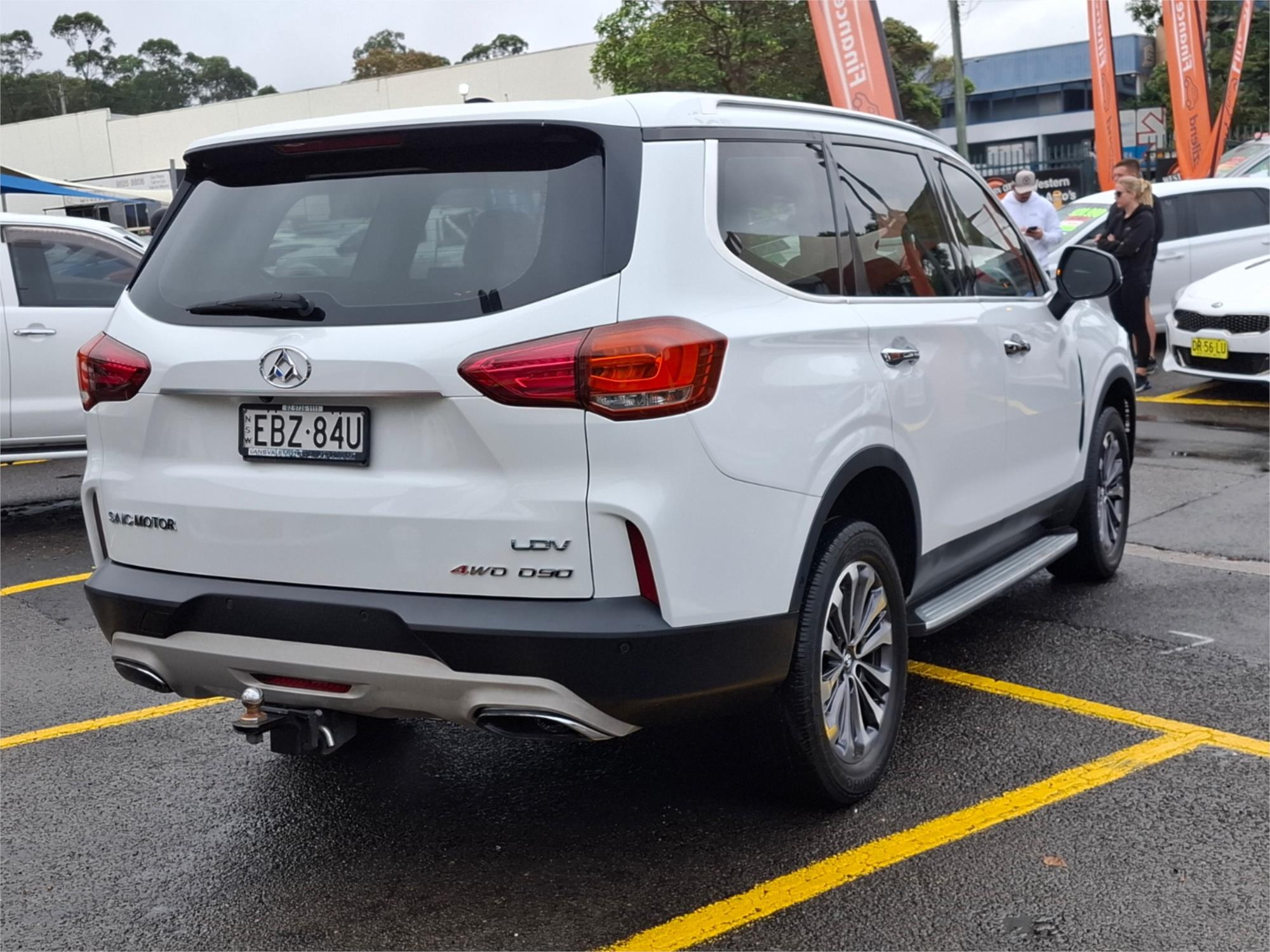2018 LDV D90 DELUXE (4WD) TERRAIN SELECTION 6 SP AUTOMATIC 4D WAGON