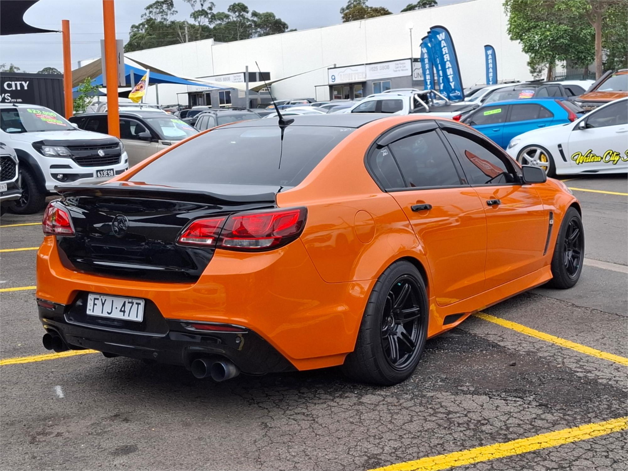 2014 HOLDEN COMMODORE VF MY15 SV6 6 SP MANUAL 4D SEDAN