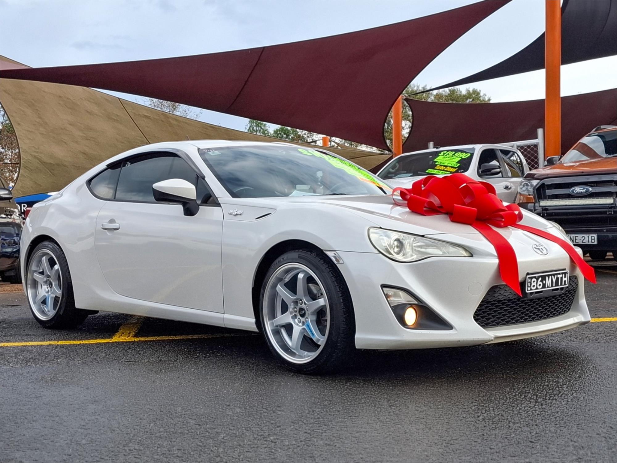 2012 TOYOTA 86 ZN6 GT 6 SP MANUAL 2D COUPE