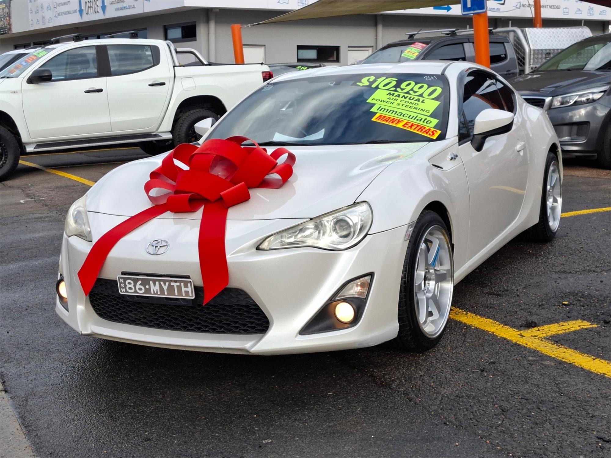 2012 TOYOTA 86 ZN6 GT 6 SP MANUAL 2D COUPE