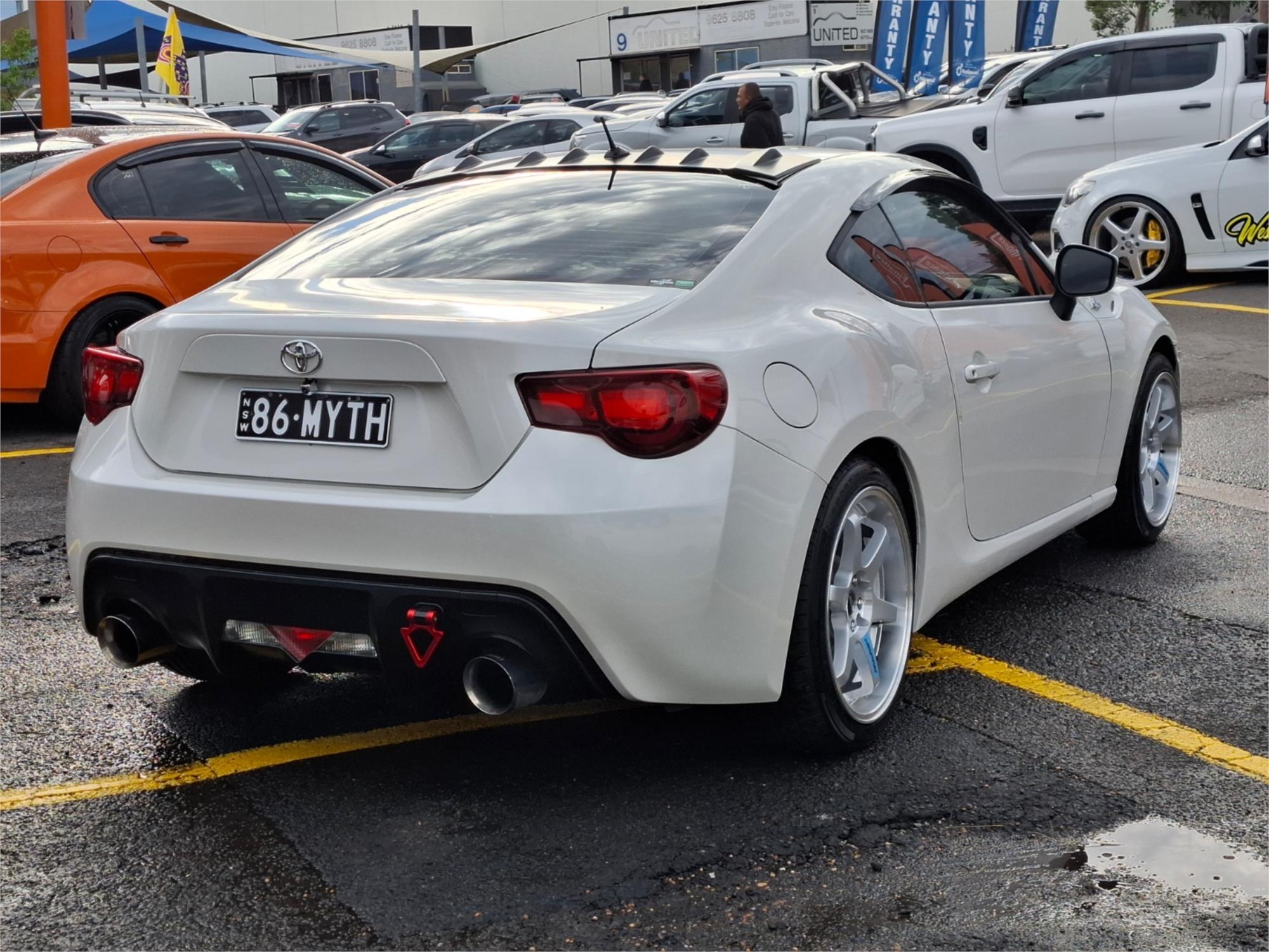 2012 TOYOTA 86 ZN6 GT 6 SP MANUAL 2D COUPE