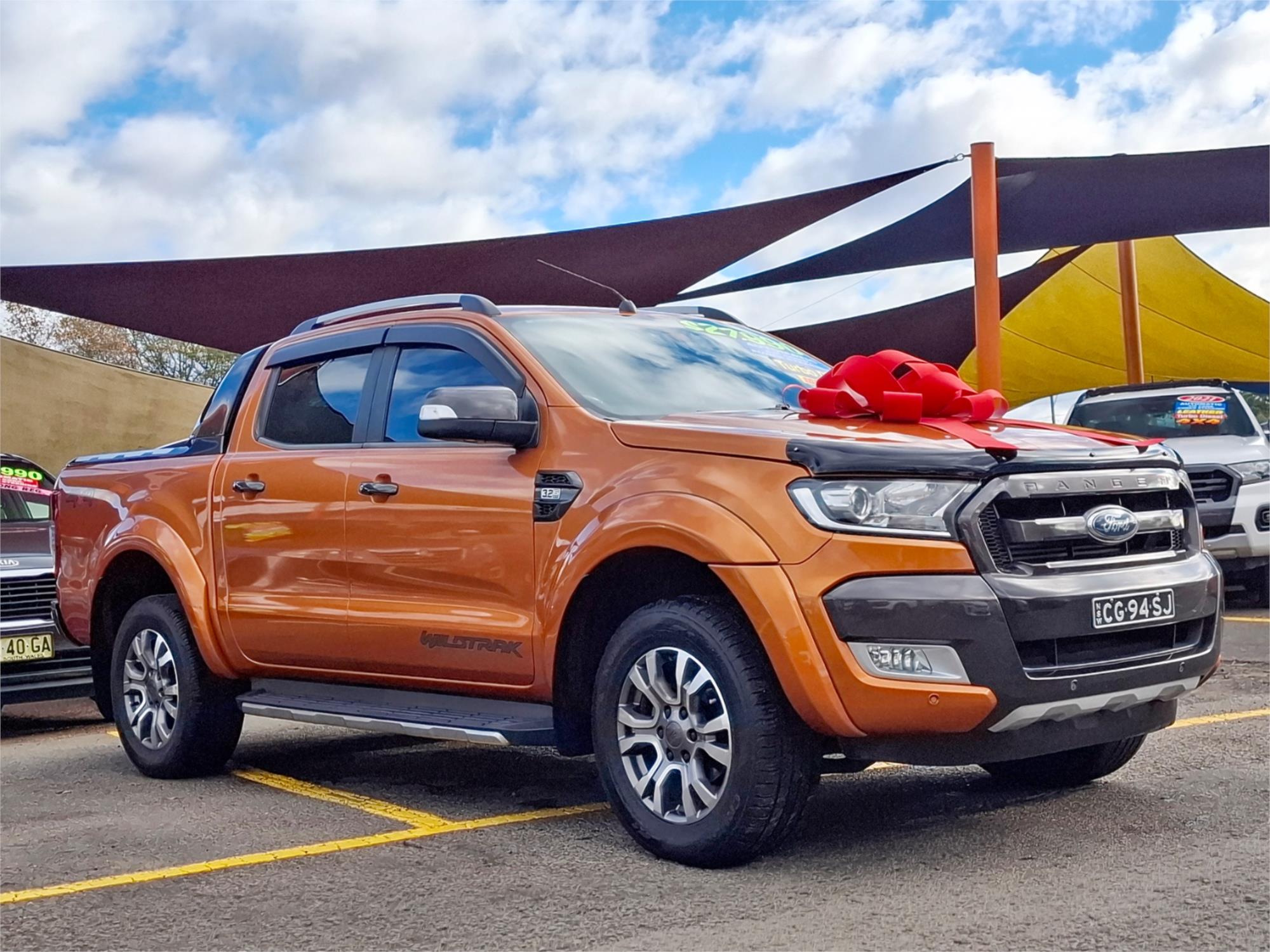 2016 FORD RANGER PX MKII MY17 WILDTRAK 3.2 (4x4) 6 SP AUTOMATIC DUAL CAB P/UP