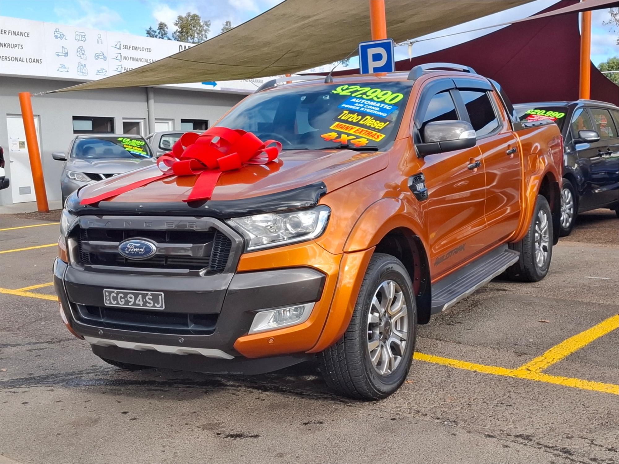 2016 FORD RANGER PX MKII MY17 WILDTRAK 3.2 (4x4) 6 SP AUTOMATIC DUAL CAB P/UP