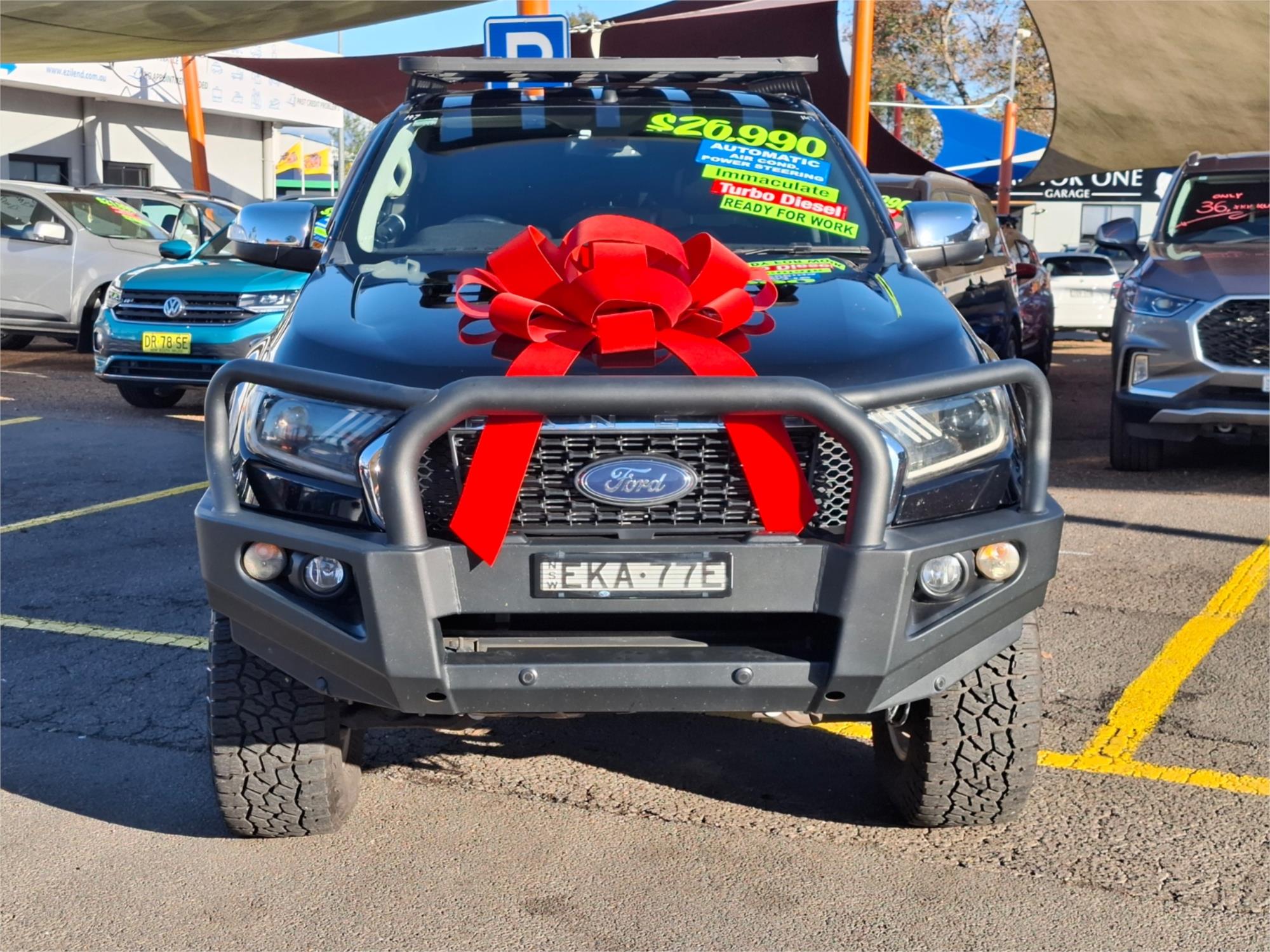 2017 FORD RANGER PX MKII MY17 UPDATE XLT 3.2 (4x4) 6 SP AUTOMATIC DUAL CAB UTILITY