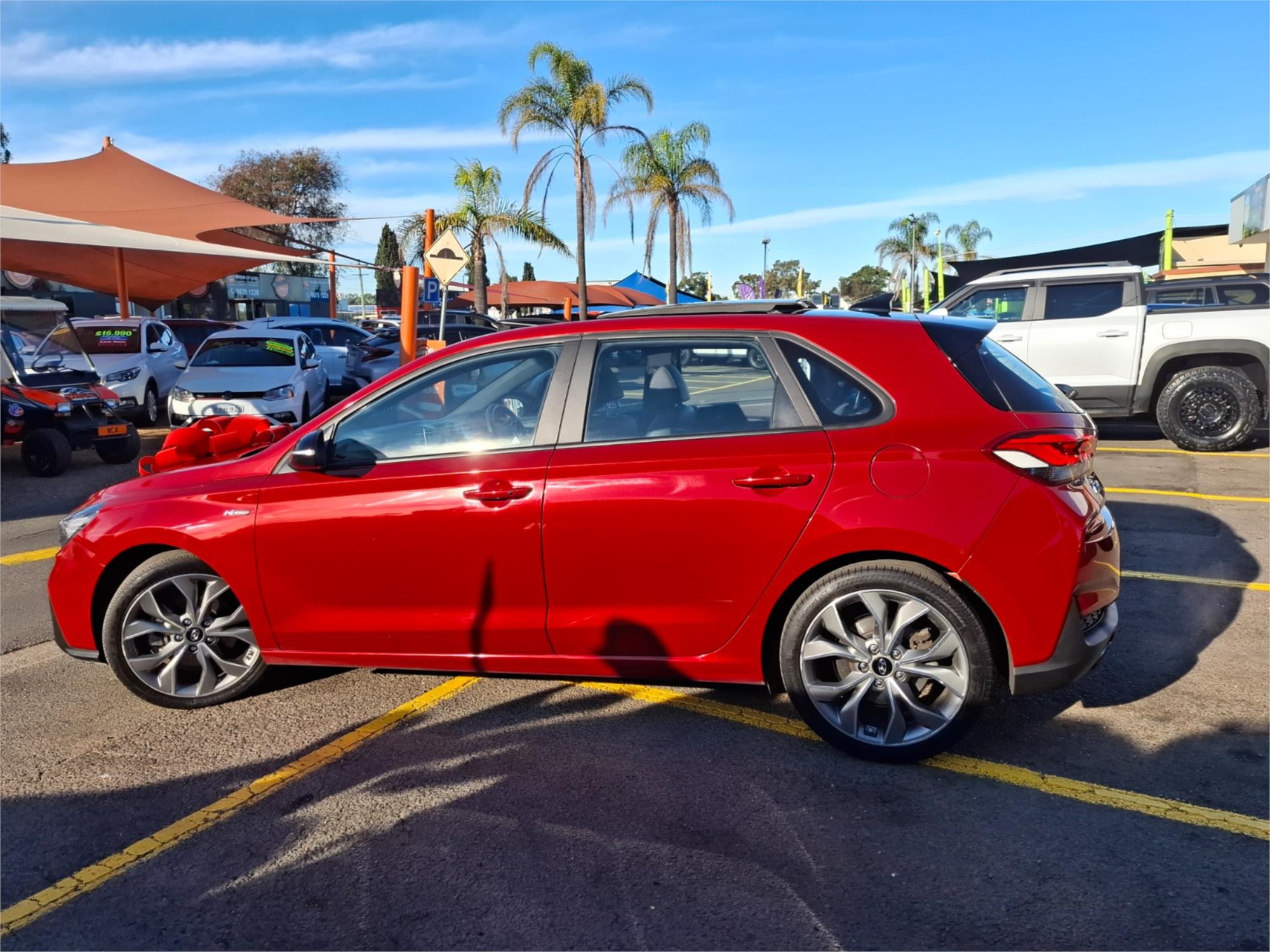 2020 HYUNDAI i30 PD.3 MY20 N LINE 7 SP AUTO DUAL CLUTCH 4D HATCHBACK