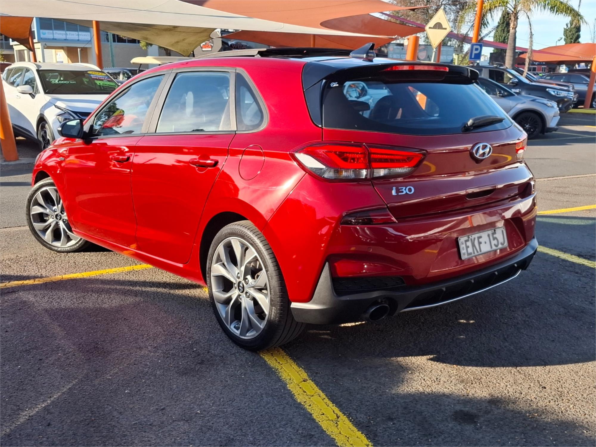 2020 HYUNDAI i30 PD.3 MY20 N LINE 7 SP AUTO DUAL CLUTCH 4D HATCHBACK