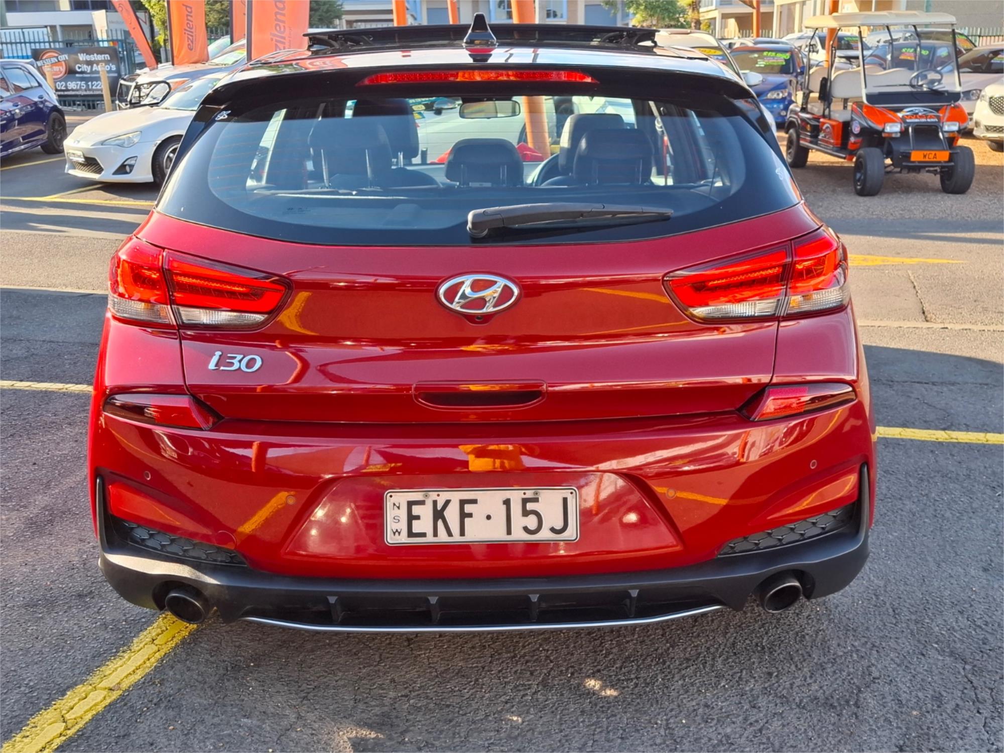 2020 HYUNDAI i30 PD.3 MY20 N LINE 7 SP AUTO DUAL CLUTCH 4D HATCHBACK