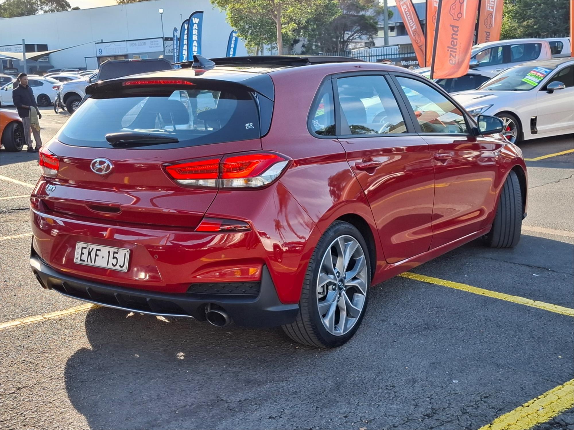 2020 HYUNDAI i30 PD.3 MY20 N LINE 7 SP AUTO DUAL CLUTCH 4D HATCHBACK