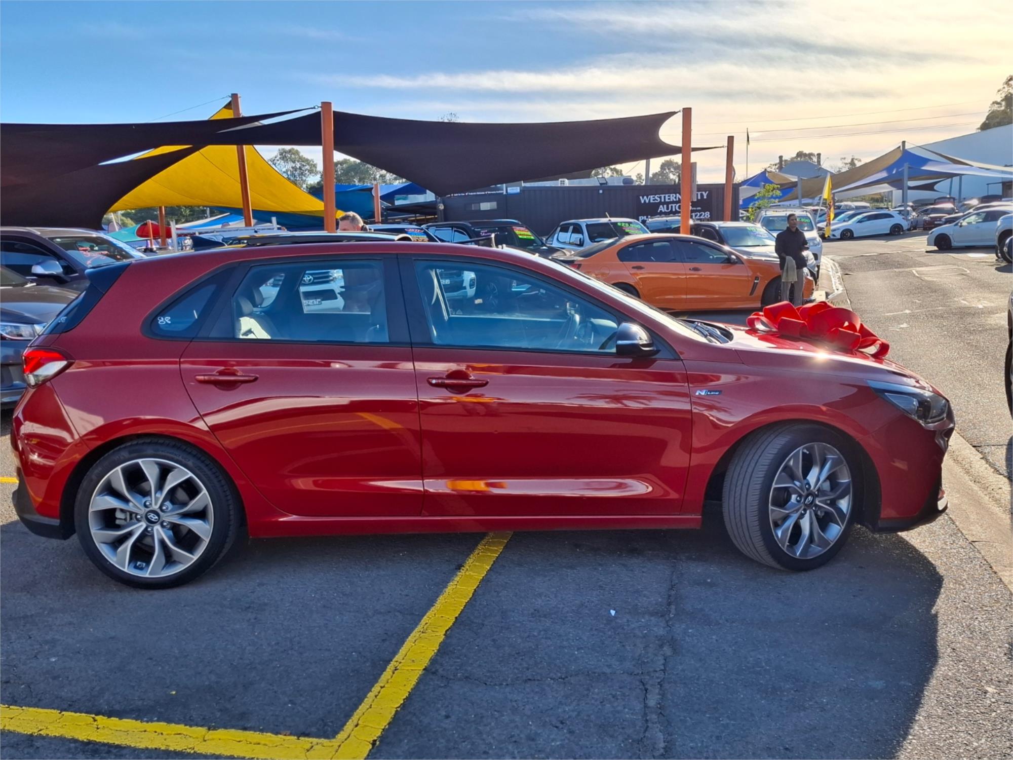 2020 HYUNDAI i30 PD.3 MY20 N LINE 7 SP AUTO DUAL CLUTCH 4D HATCHBACK