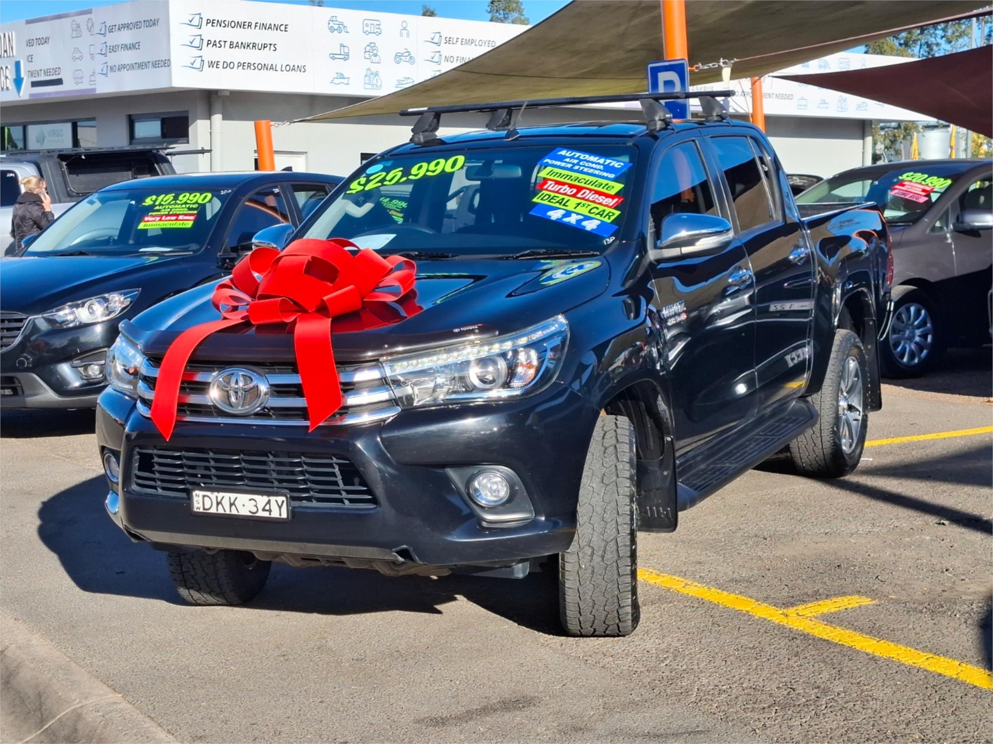 2016 TOYOTA HILUX GUN126R SR5 (4x4) 6 SP AUTOMATIC DUAL CAB UTILITY