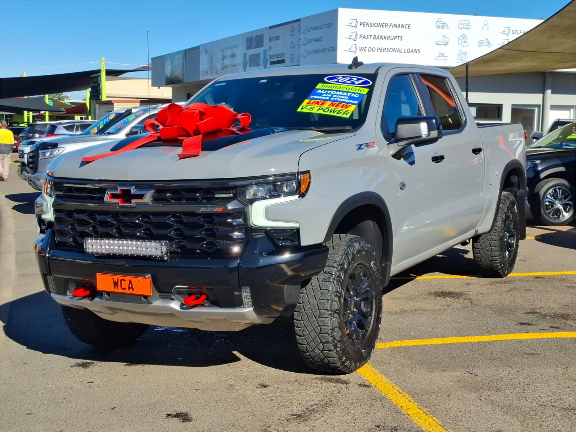 2023 CHEVROLET SILVERADO T1 MY24 1500 ZR2 10 SP AUTOMATIC CREW CAB P/UP
