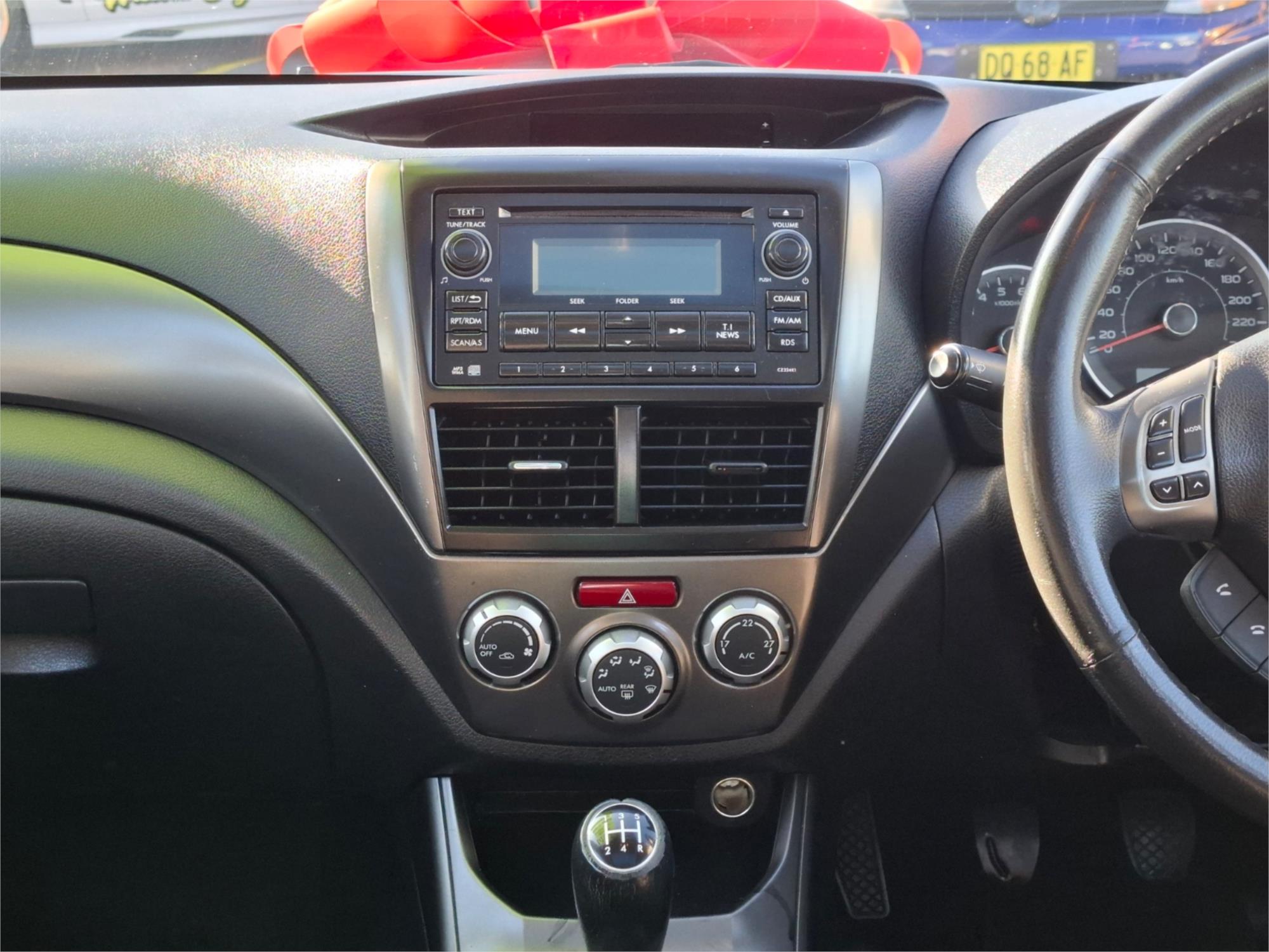 2010 SUBARU IMPREZA MY10 R (AWD) 5 SP MANUAL 4D SEDAN