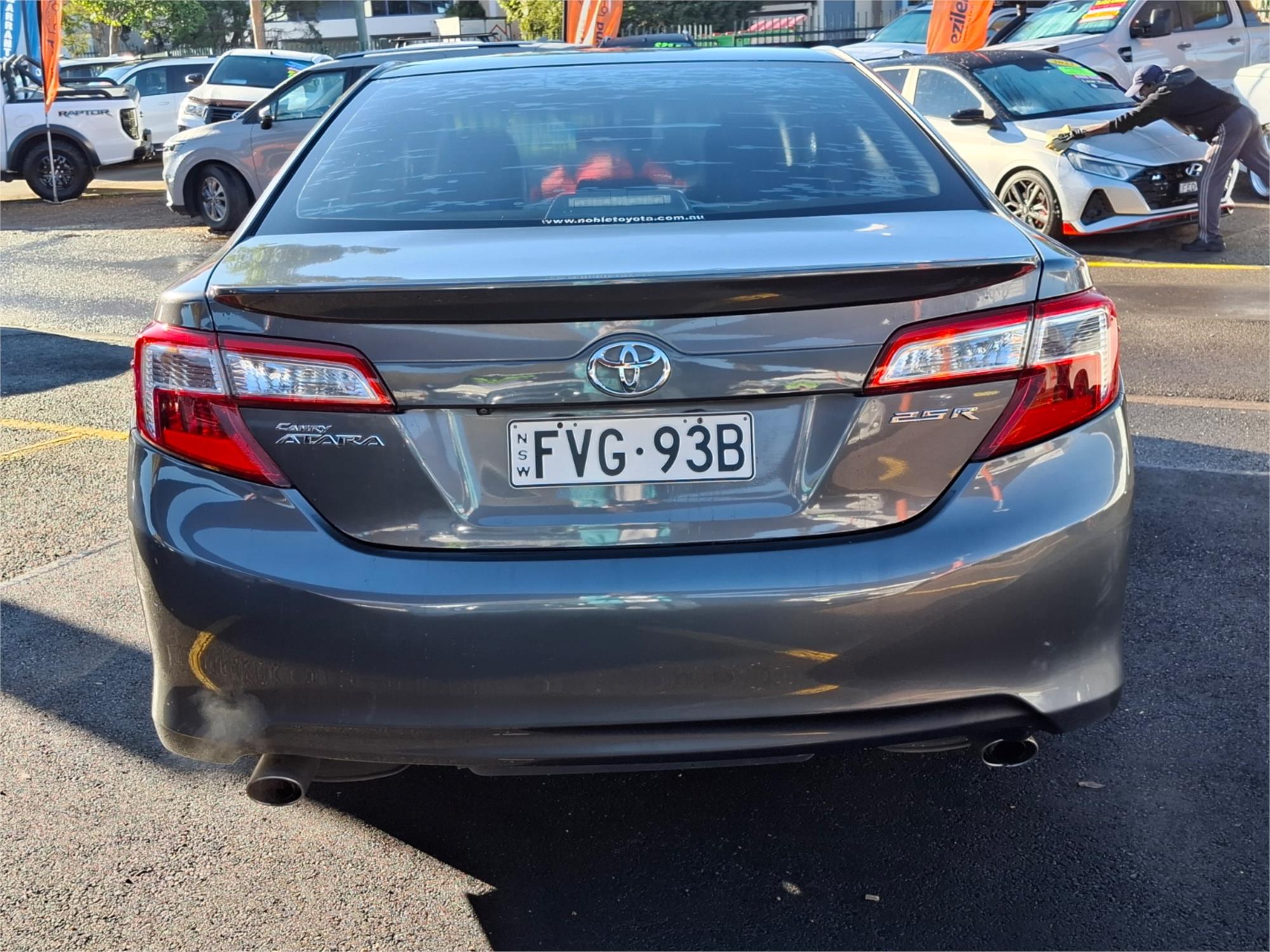 2012 TOYOTA CAMRY ASV50R ATARA S 6 SP AUTOMATIC 4D SEDAN