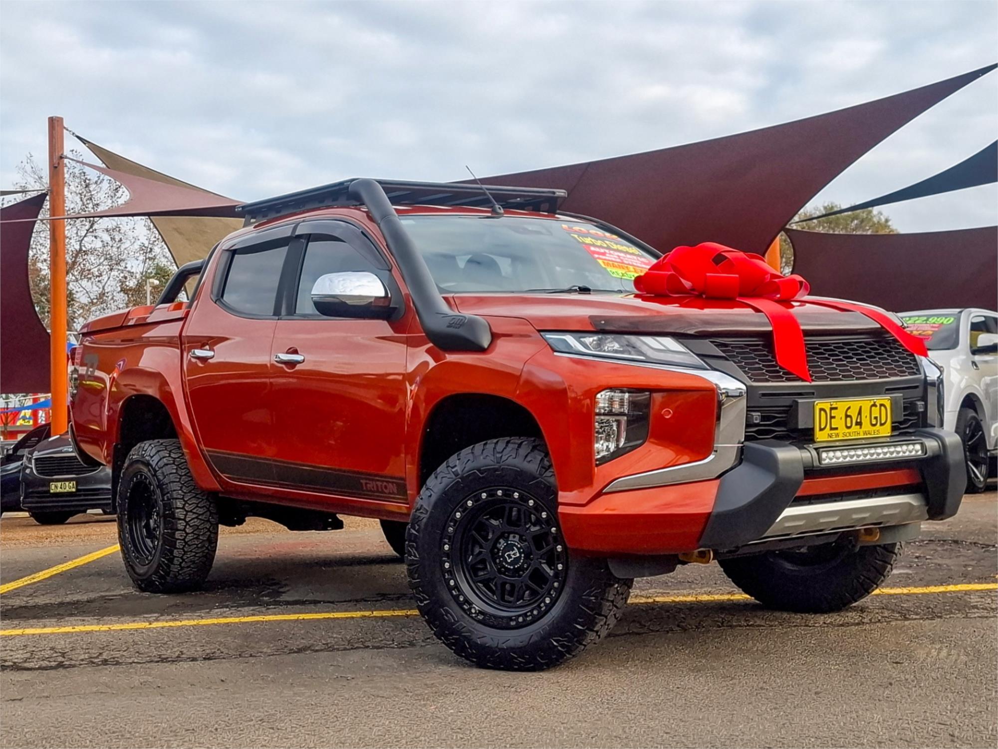 2019 MITSUBISHI TRITON MR MY19 GLS (4x4) 6 SP AUTOMATIC DOUBLE CAB P/UP