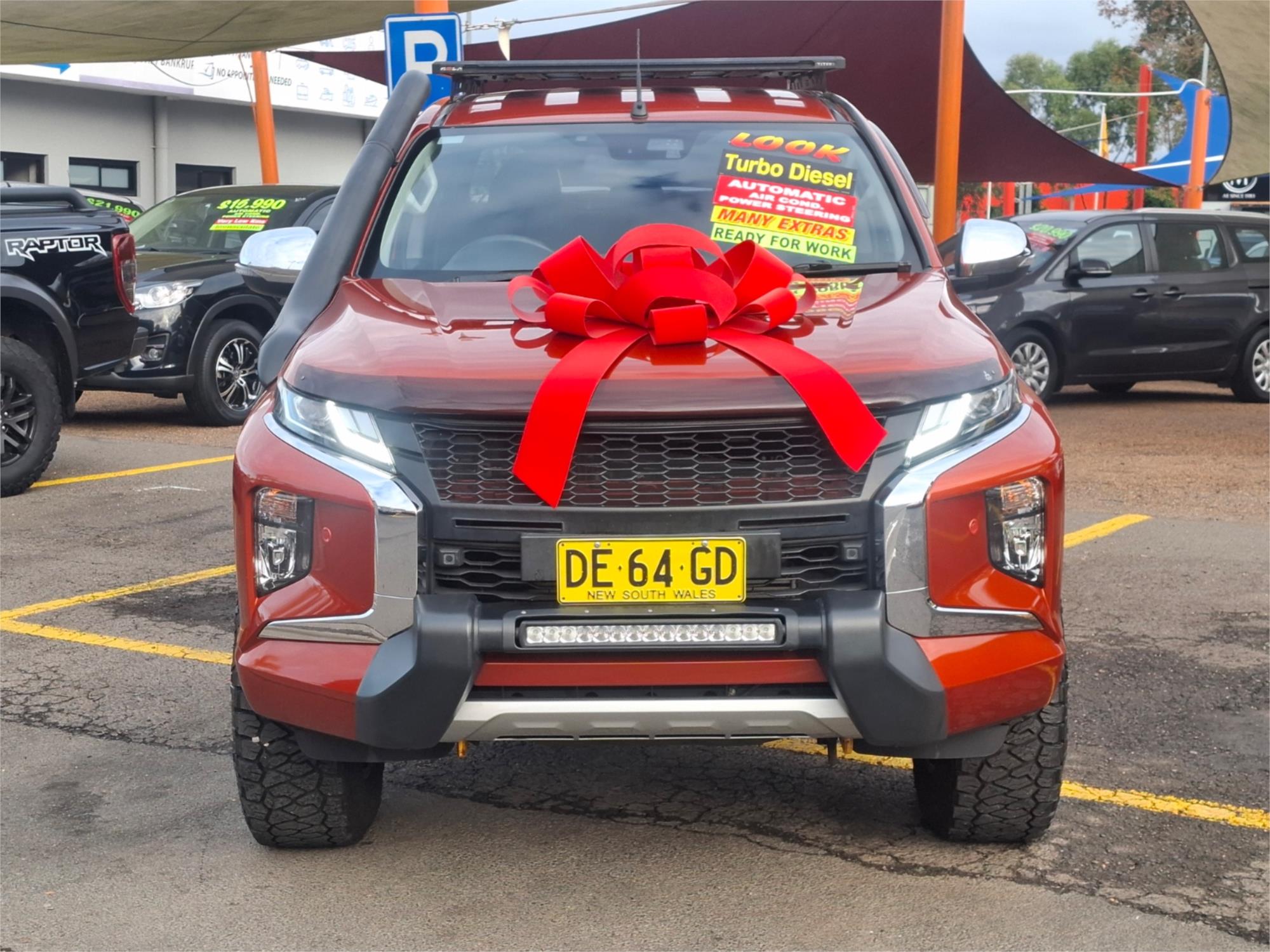 2019 MITSUBISHI TRITON MR MY19 GLS (4x4) 6 SP AUTOMATIC DOUBLE CAB P/UP