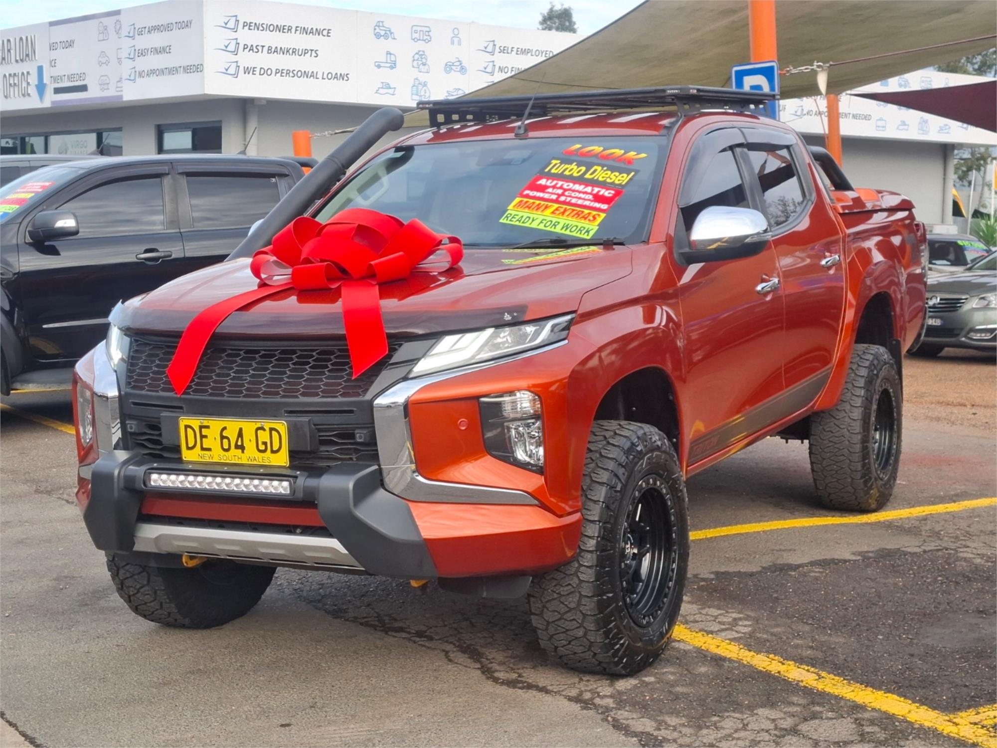 2019 MITSUBISHI TRITON MR MY19 GLS (4x4) 6 SP AUTOMATIC DOUBLE CAB P/UP