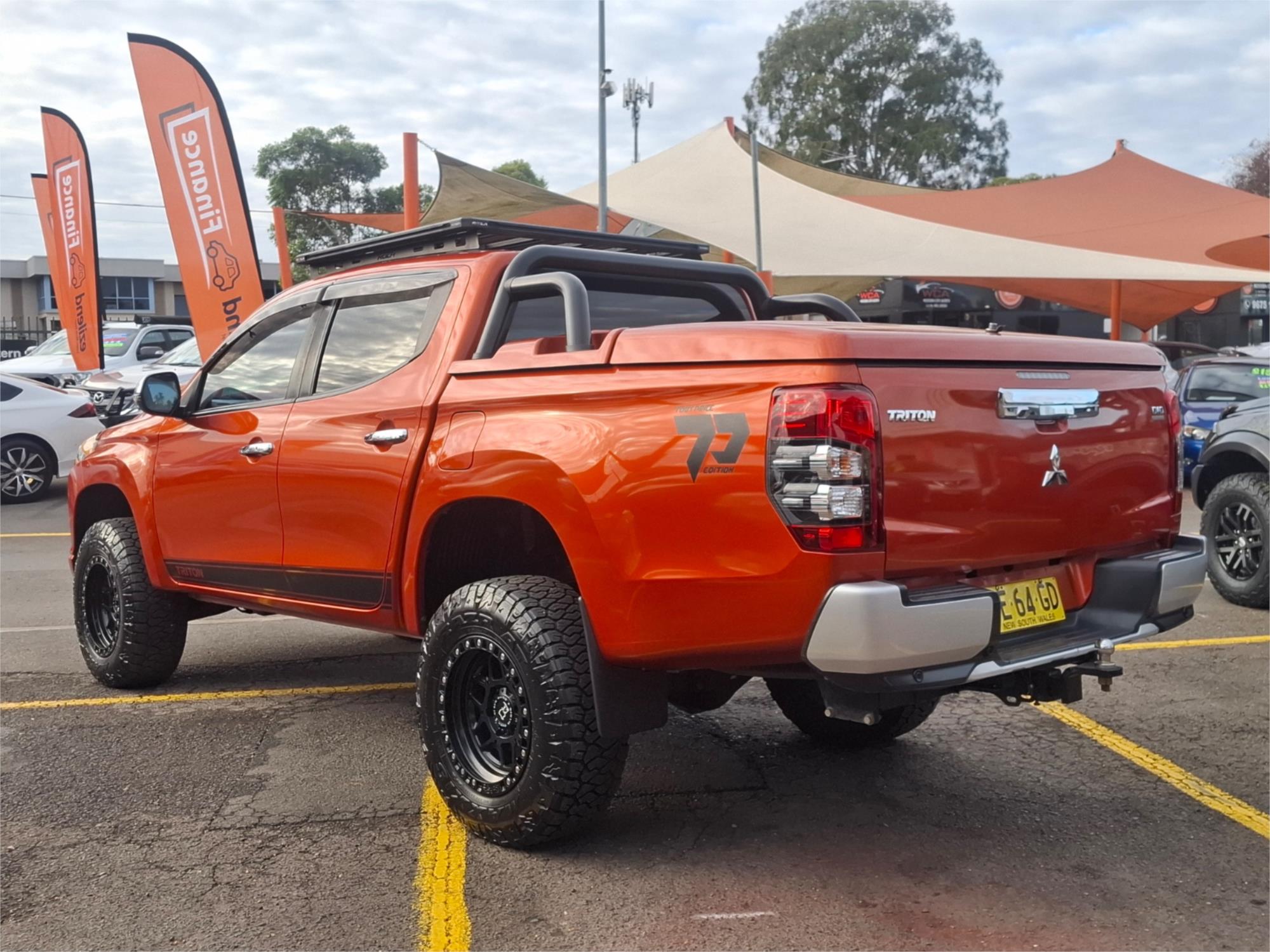 2019 MITSUBISHI TRITON MR MY19 GLS (4x4) 6 SP AUTOMATIC DOUBLE CAB P/UP