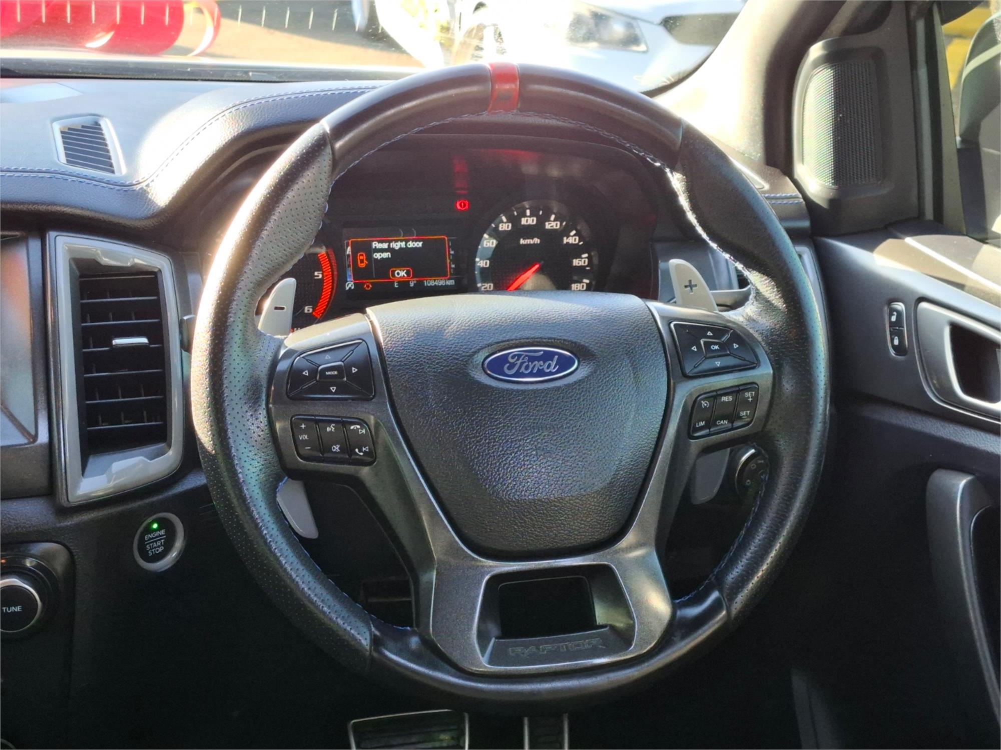 2019 FORD RANGER PX MKIII MY19 RAPTOR 2.0 (4x4) 10 SP AUTOMATIC DOUBLE CAB P/UP