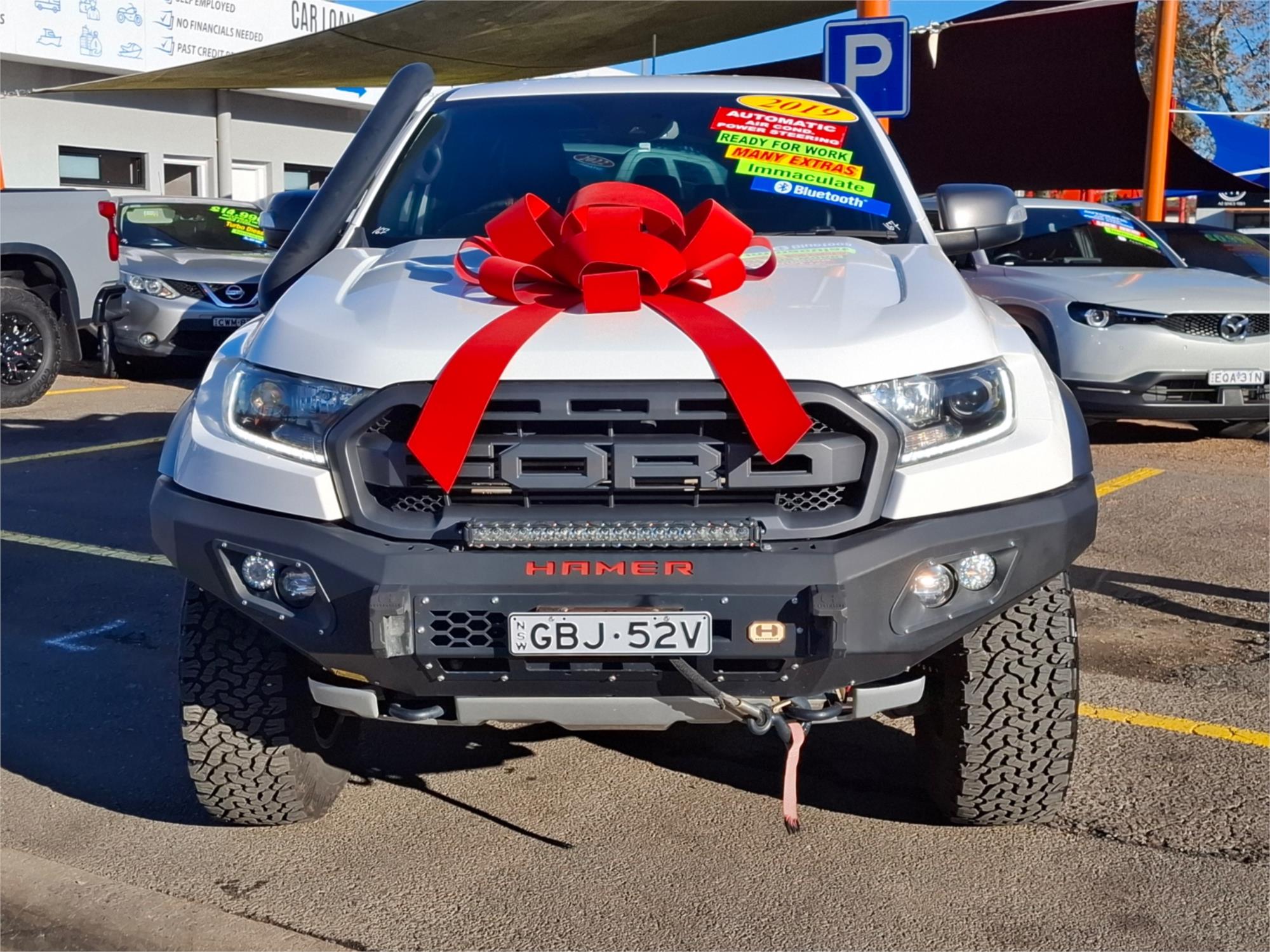 2019 FORD RANGER PX MKIII MY19 RAPTOR 2.0 (4x4) 10 SP AUTOMATIC DOUBLE CAB P/UP