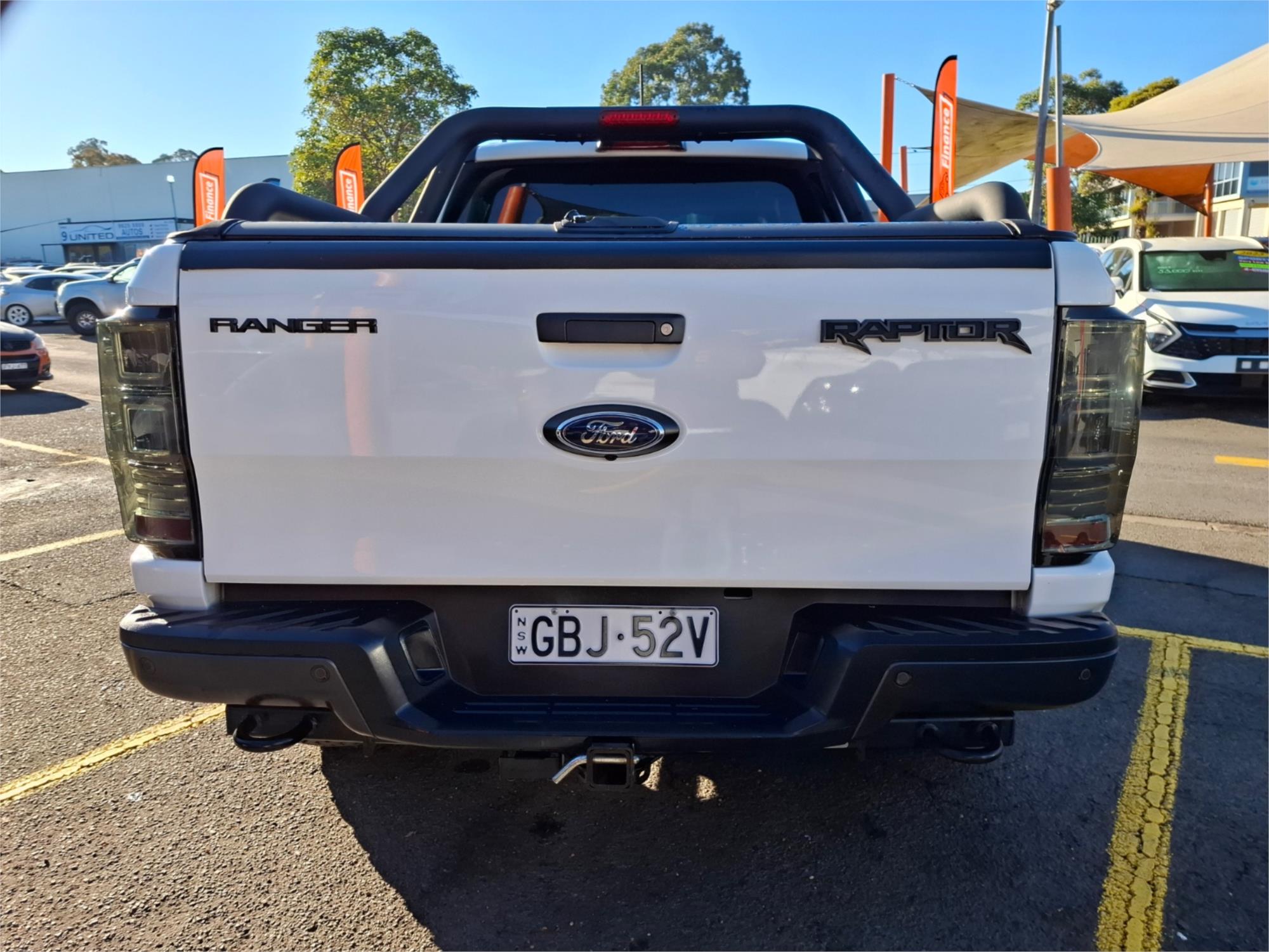 2019 FORD RANGER PX MKIII MY19 RAPTOR 2.0 (4x4) 10 SP AUTOMATIC DOUBLE CAB P/UP