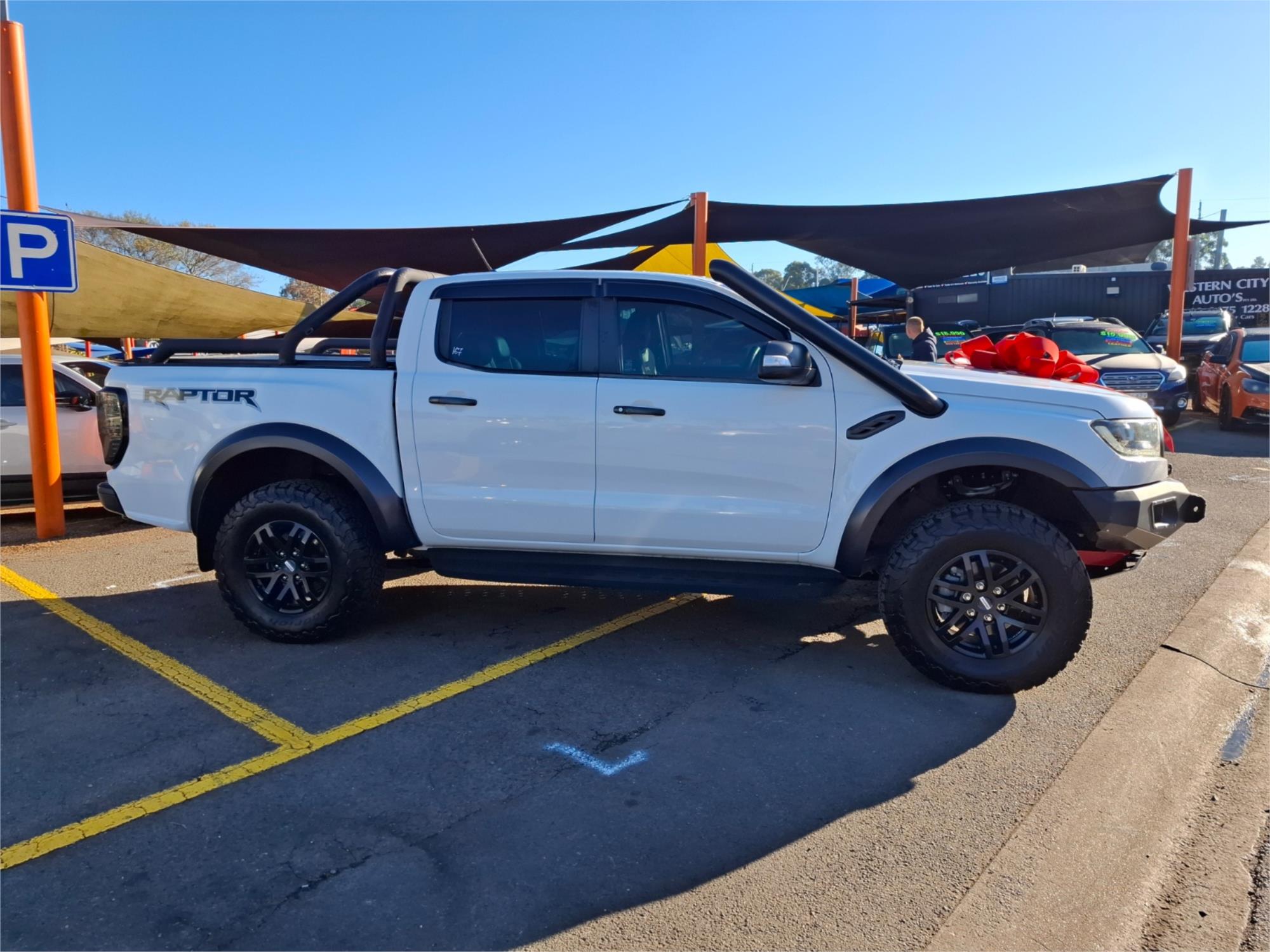 2019 FORD RANGER PX MKIII MY19 RAPTOR 2.0 (4x4) 10 SP AUTOMATIC DOUBLE CAB P/UP